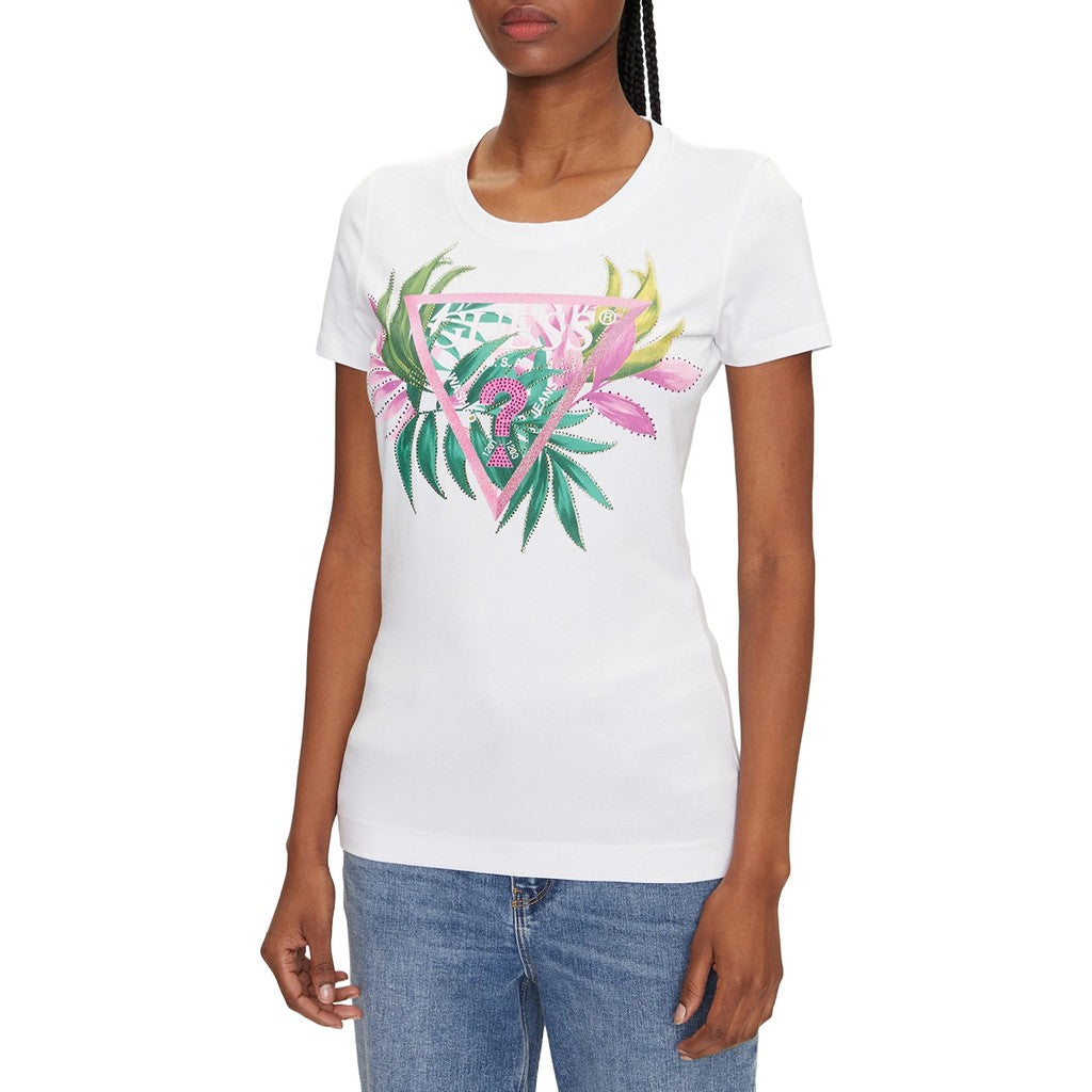 Guess T-shirt met logoprint Dames