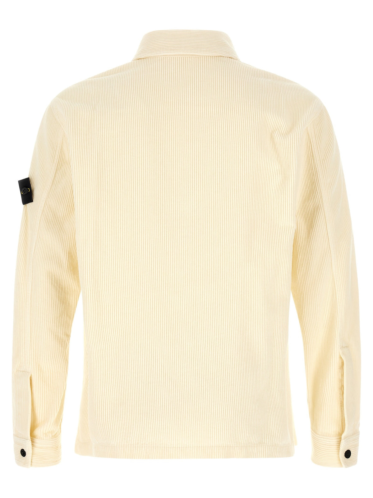 Stone Island Corduroy overshirt – Ivoor