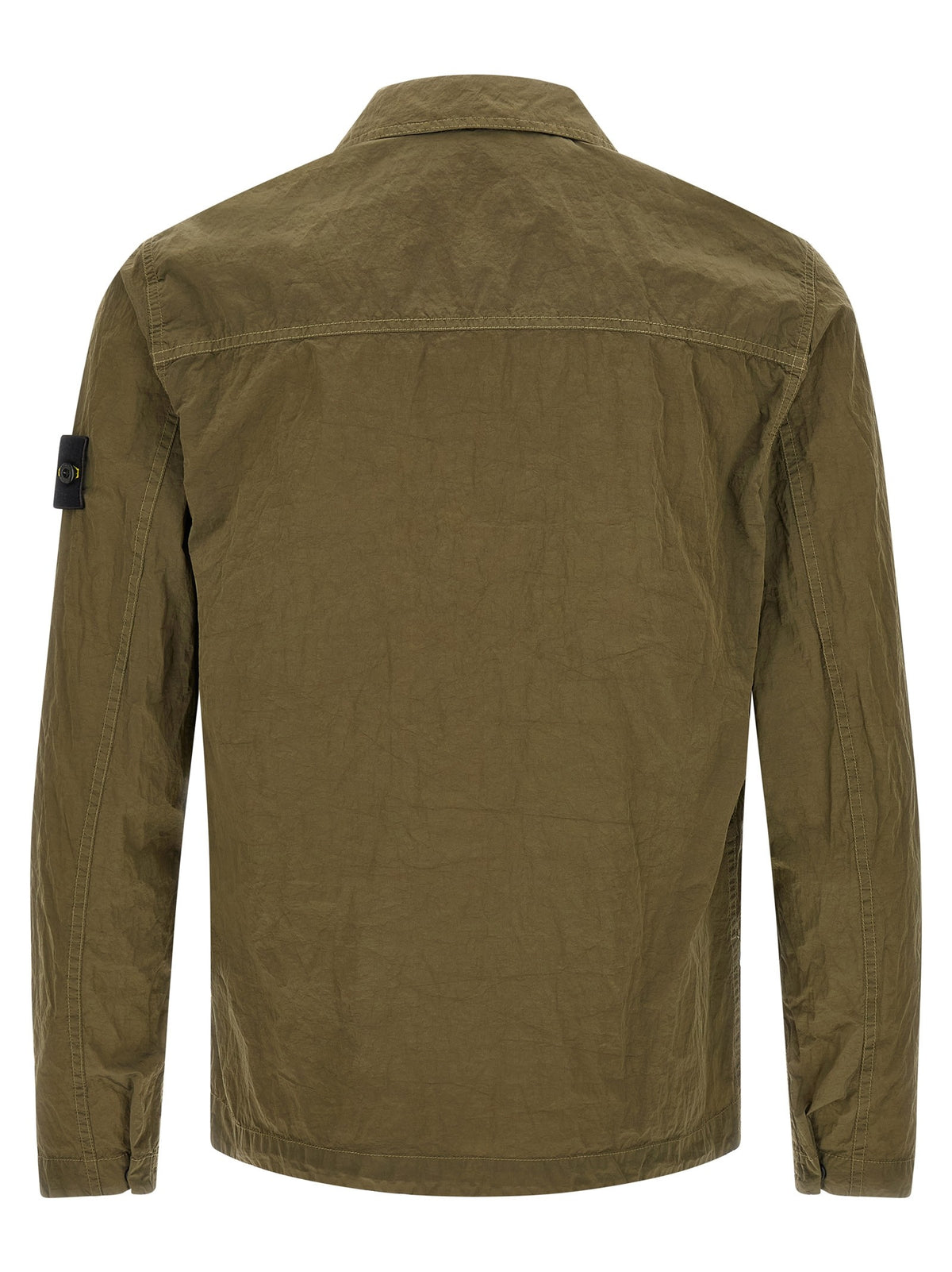 Stone Island Nylon Metal Overshirt – Olijfgroen