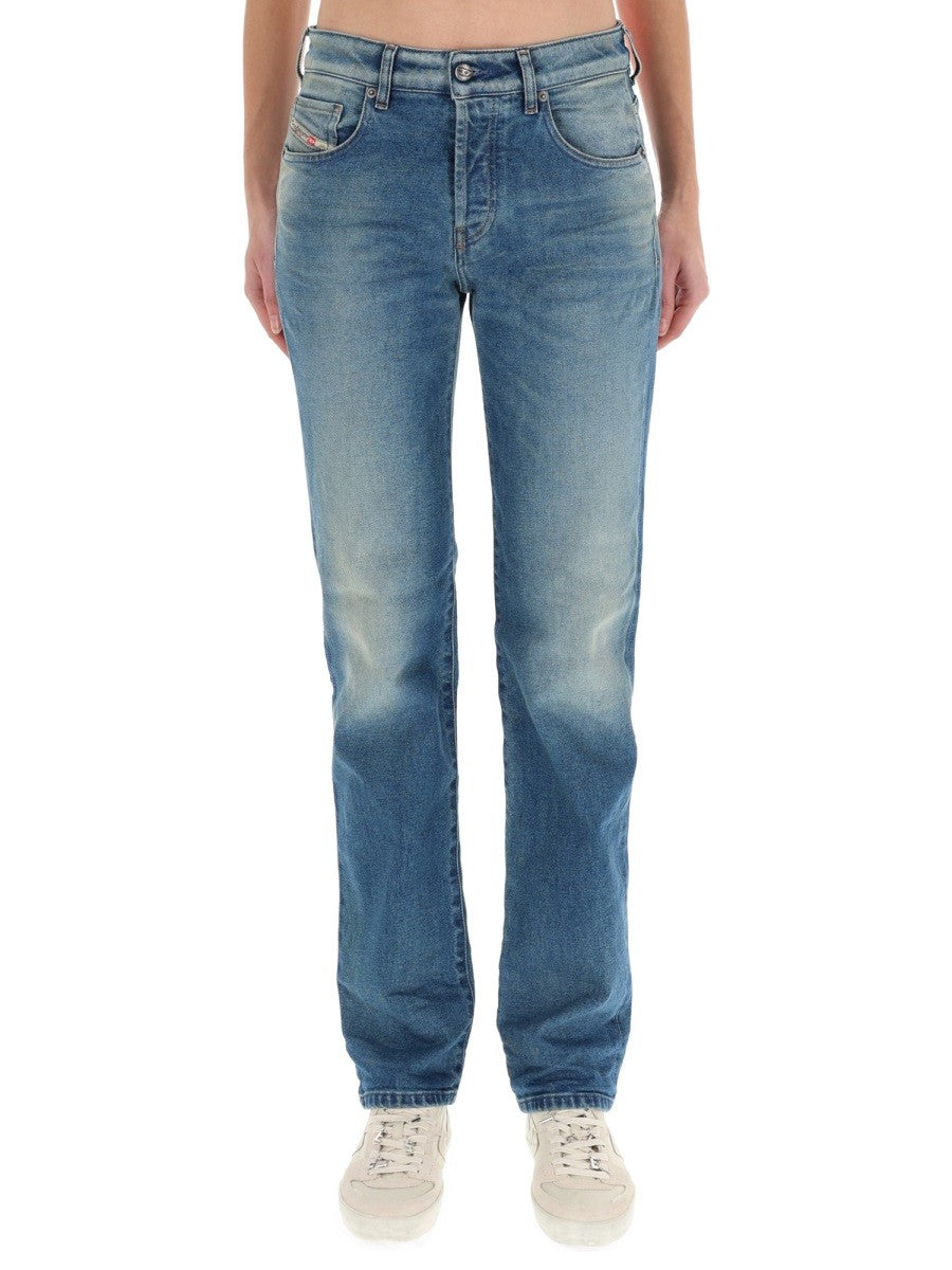 Diesel 1989 D-Mine Jeans – Middenblauw