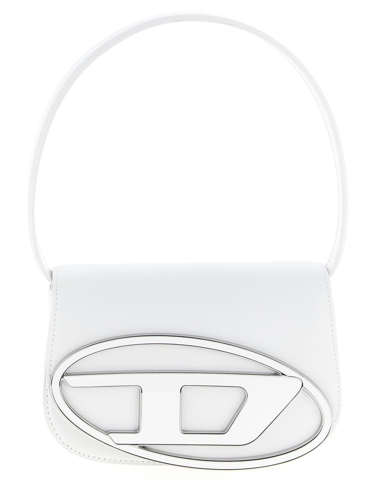 Diesel 1DR Leren schoudertas – Wit