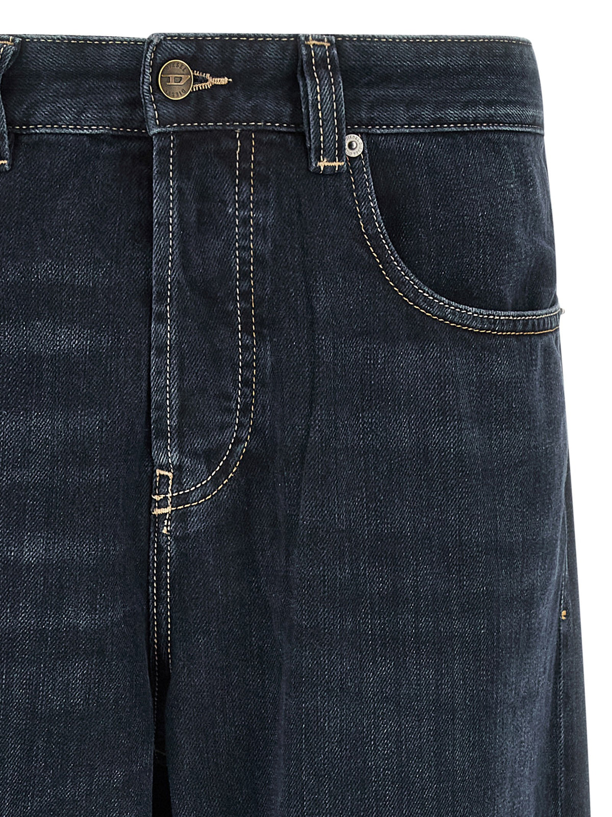Diesel 2001 D-Macro Jeans – Donkerblauw