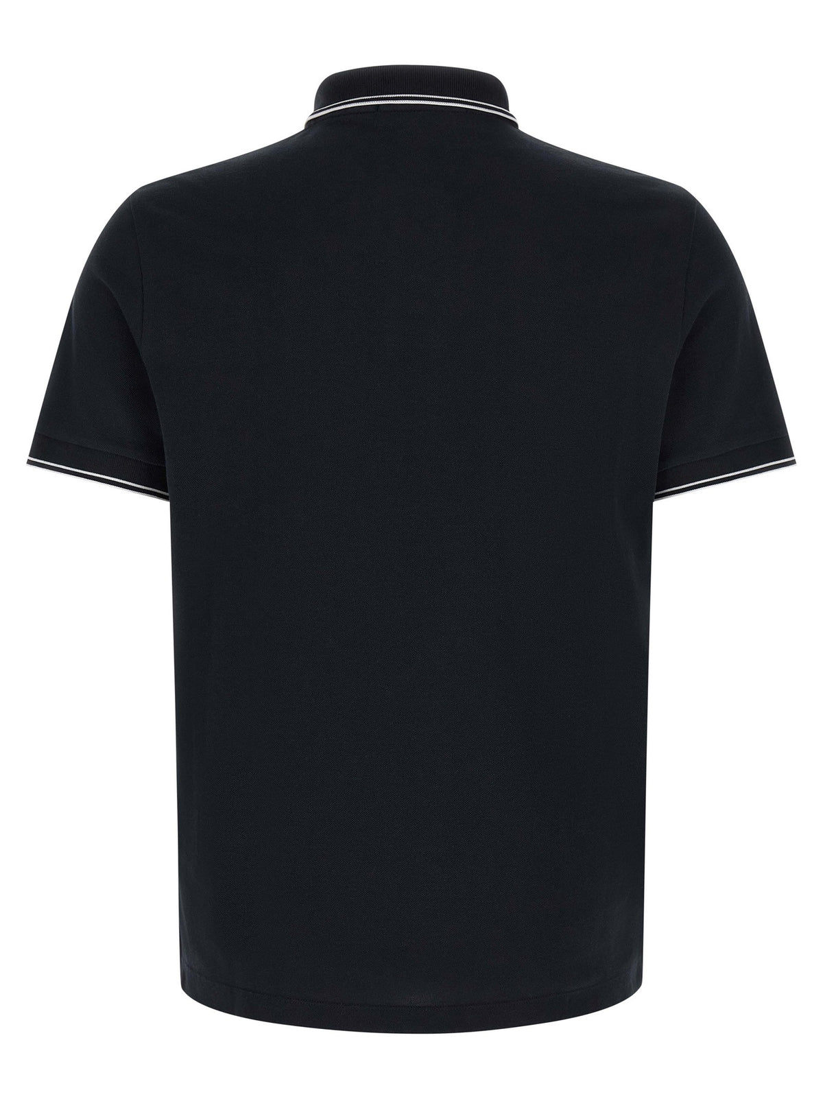 Stone Island Stretch Piqué Polo – Marineblauw