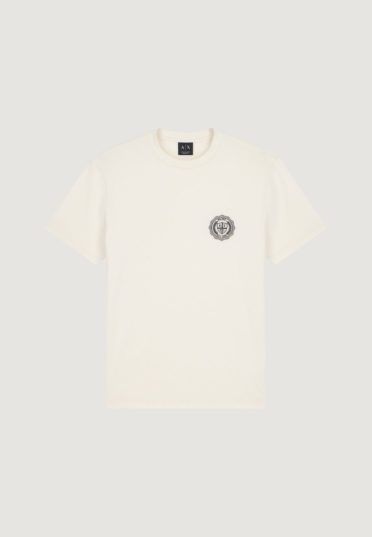 Armani Exchange T-shirt met Korte Mouwen Heren – Wit