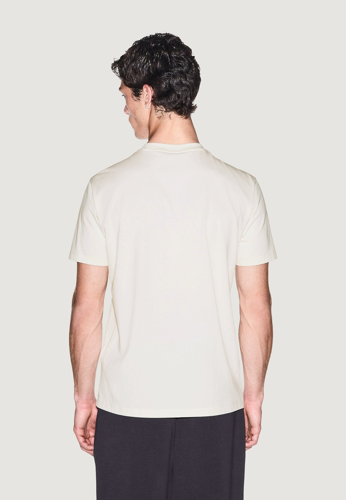 Armani Exchange T-shirt met Korte Mouwen Heren – Wit