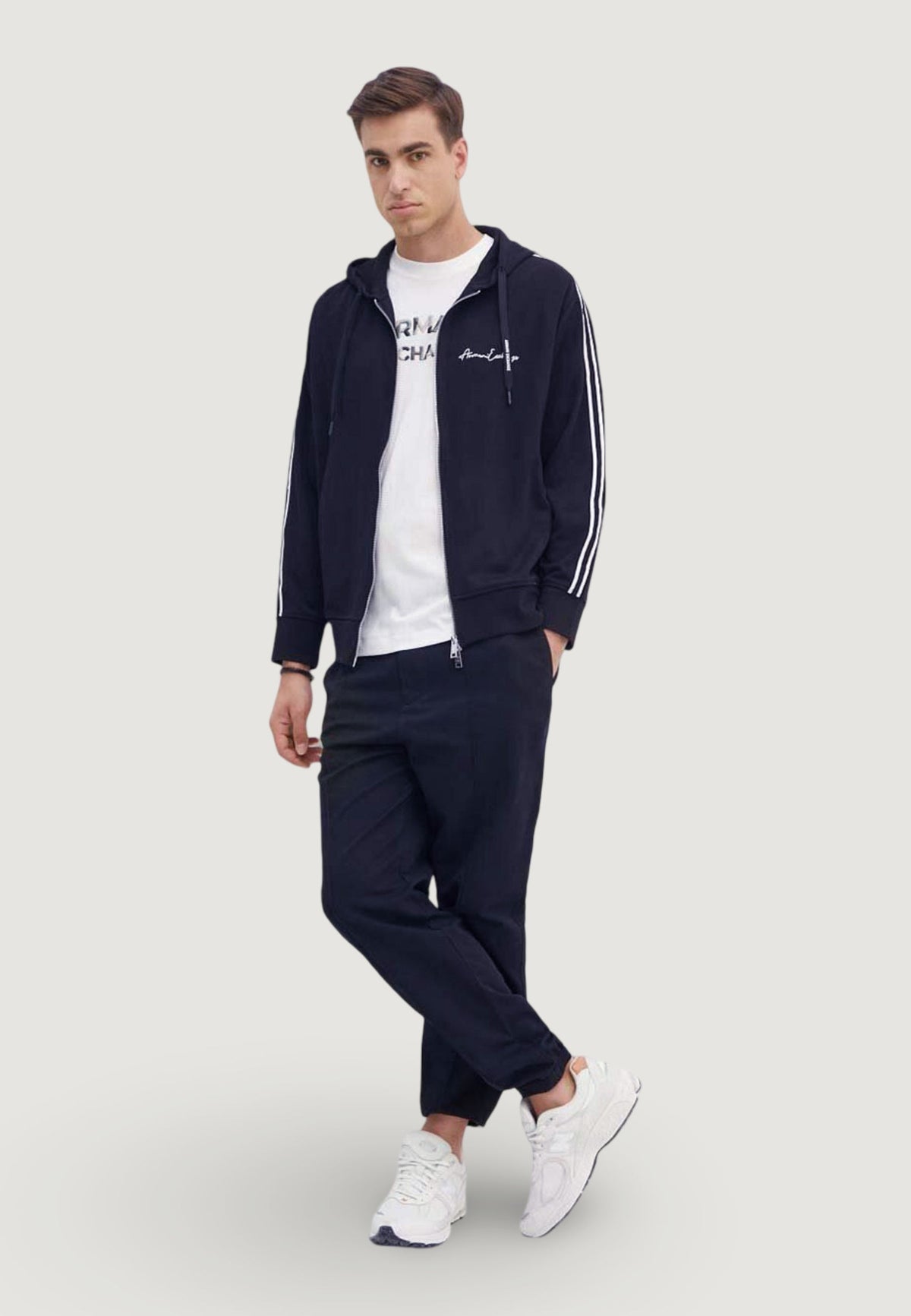 Armani Exchange Hoodie – Blauw