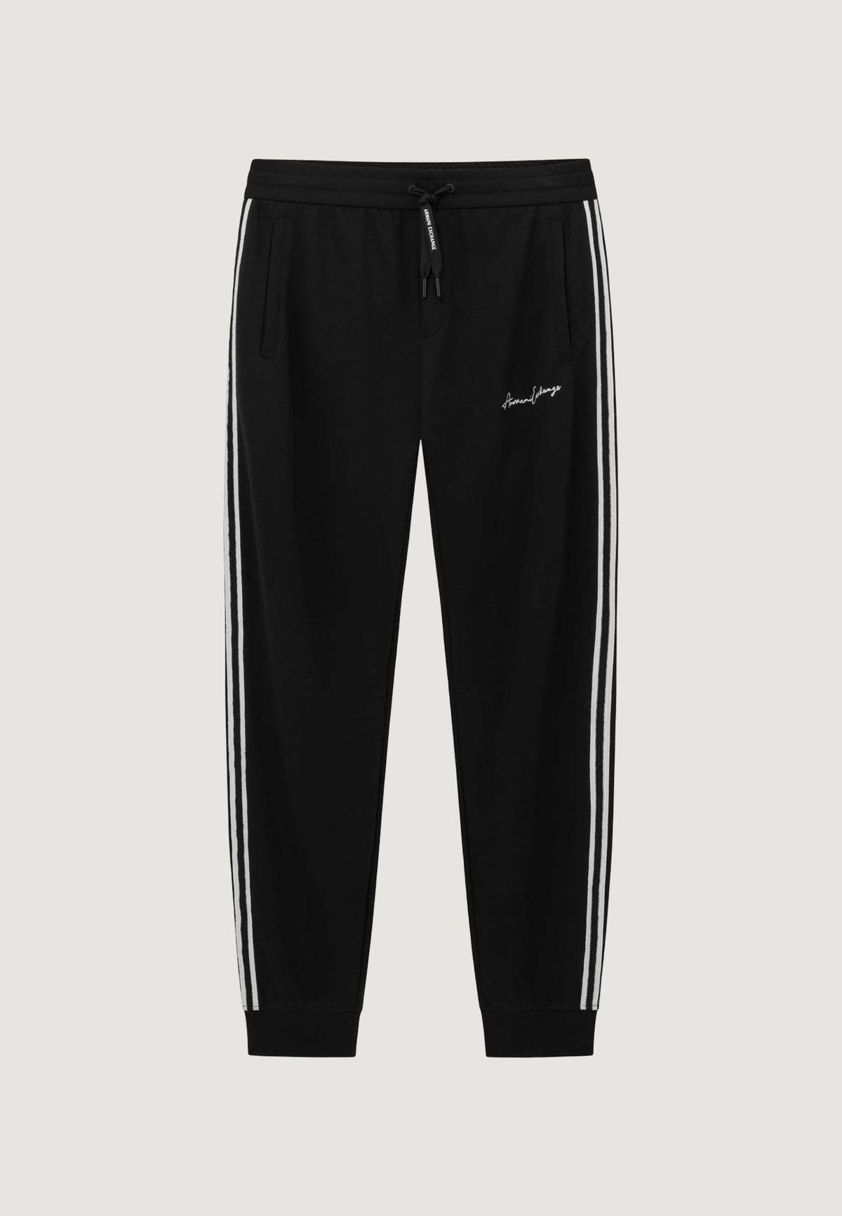 Armani Exchange Joggingbroek van Polyestermix – Zwart