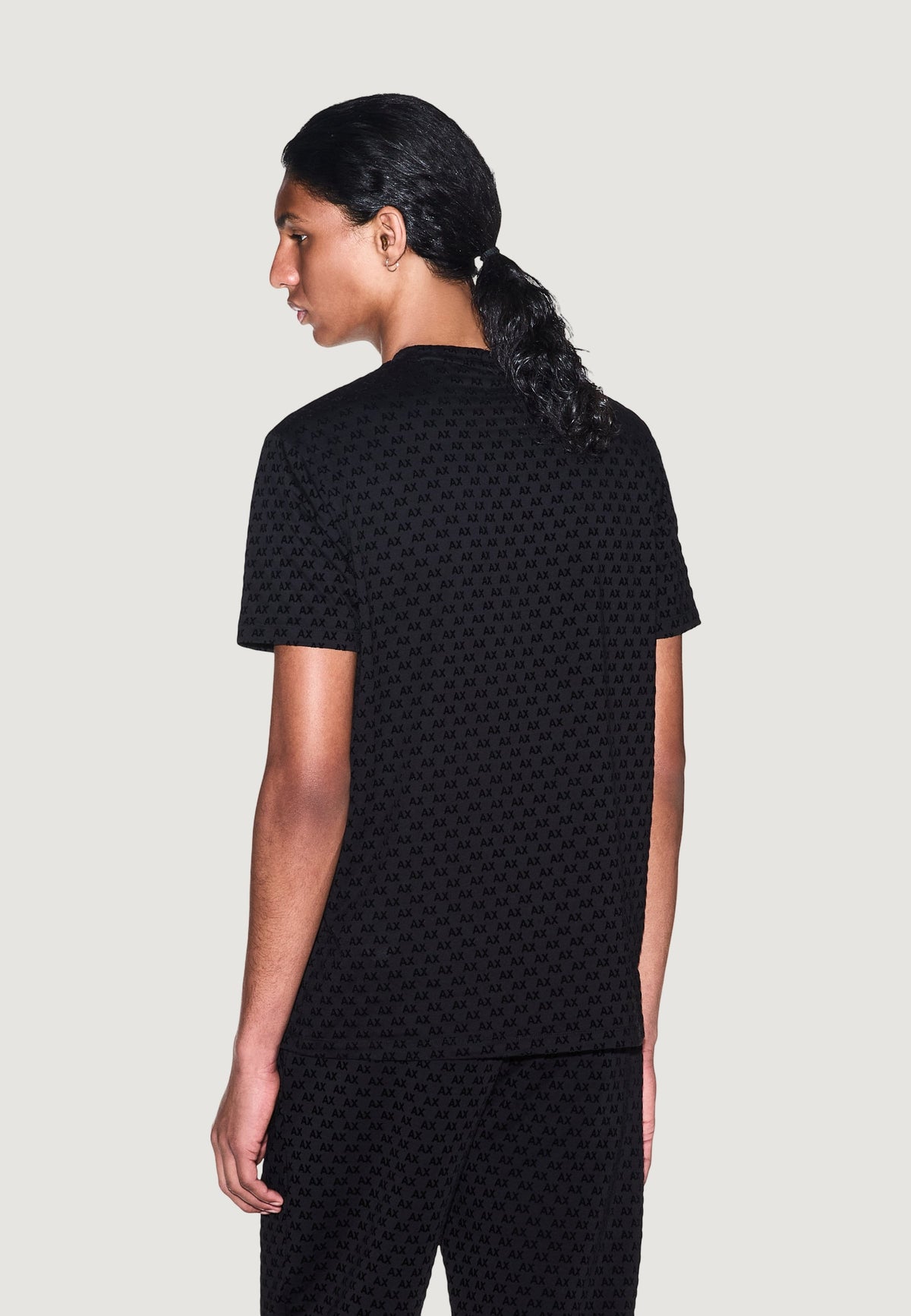 Armani Exchange T-shirt met Print – Zwart