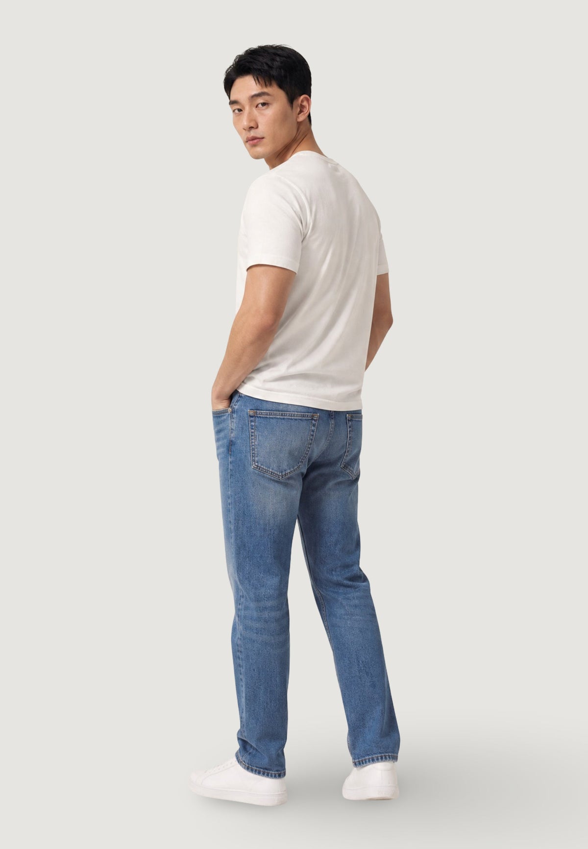 Tommy Hilfiger Loose fit jeans – Denimblauw
