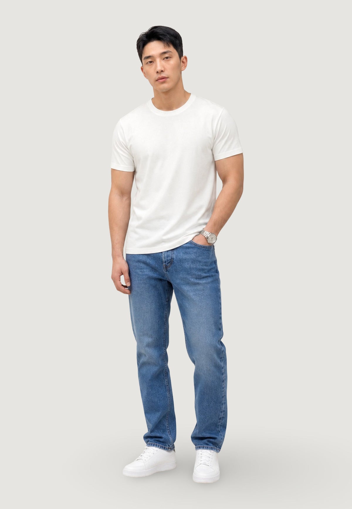 Tommy Hilfiger Loose fit jeans – Denimblauw