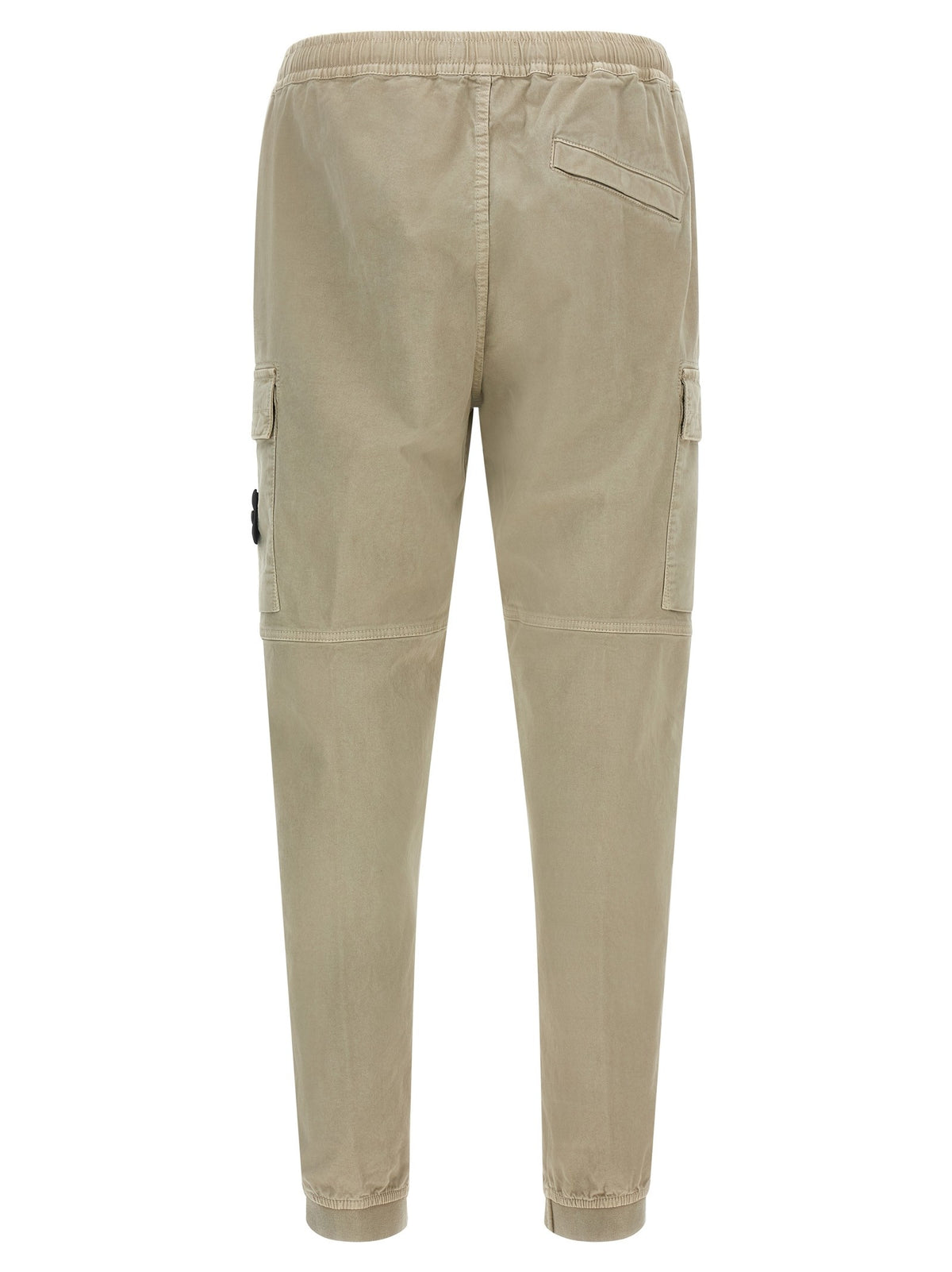 Stone Island Stretch Katoenen Cargobroek – Beige