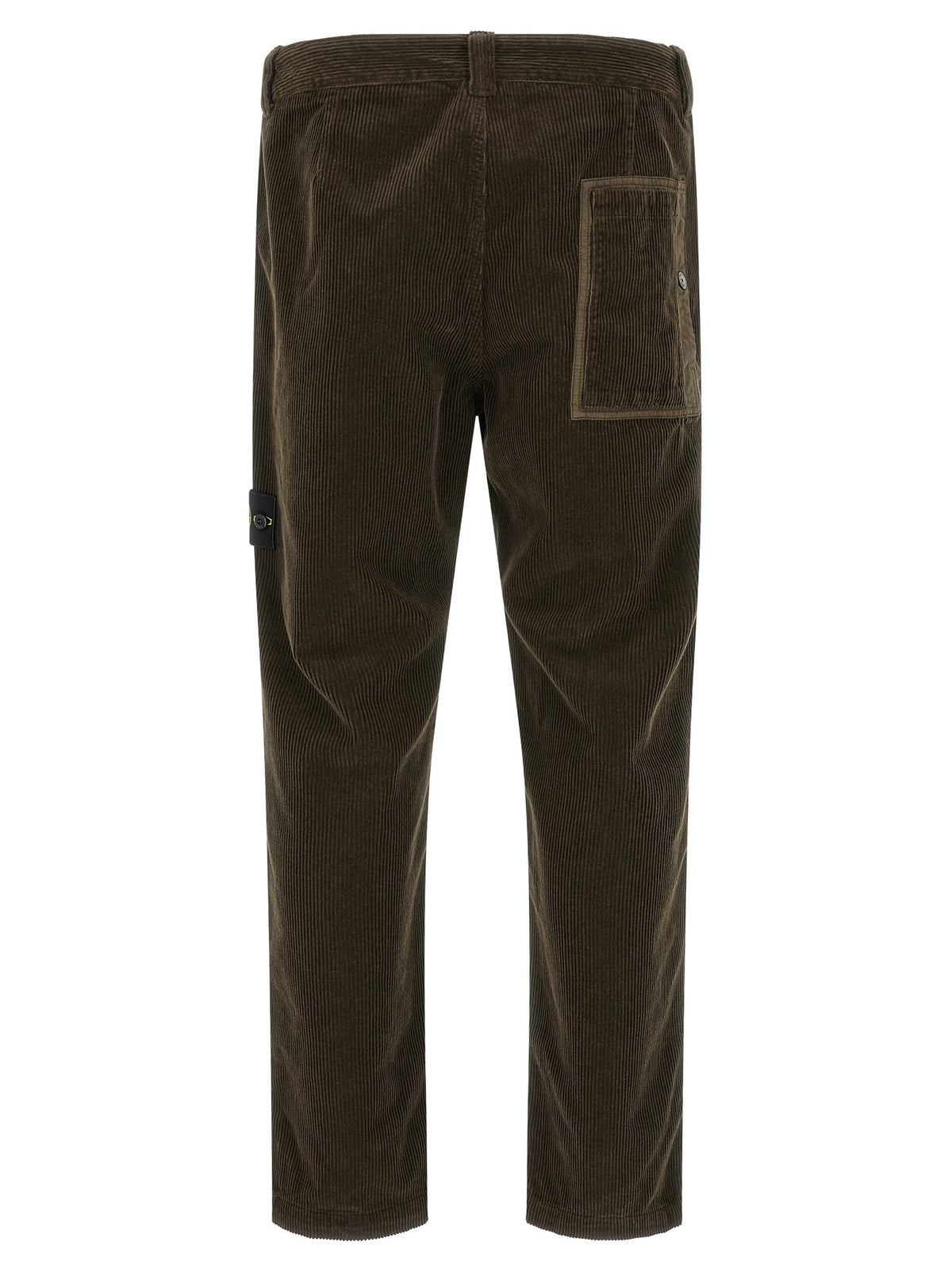 Stone Island Ribfluwelen Broek – Antraciet