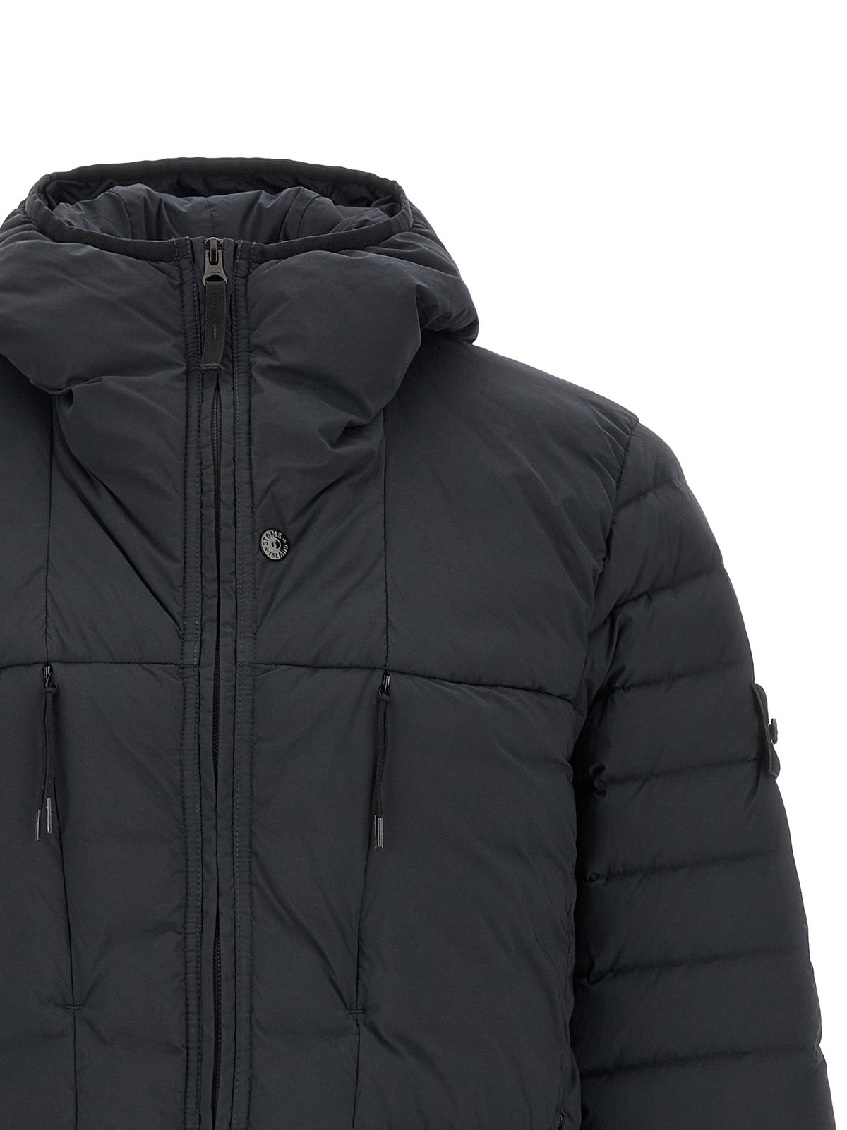 Stone Island Seamless Tunnel Donsjas – Marineblauw