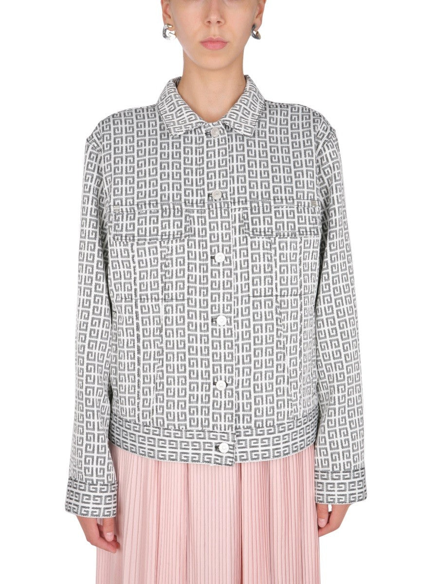 Givenchy 4G Jacquard Jas – Grijs