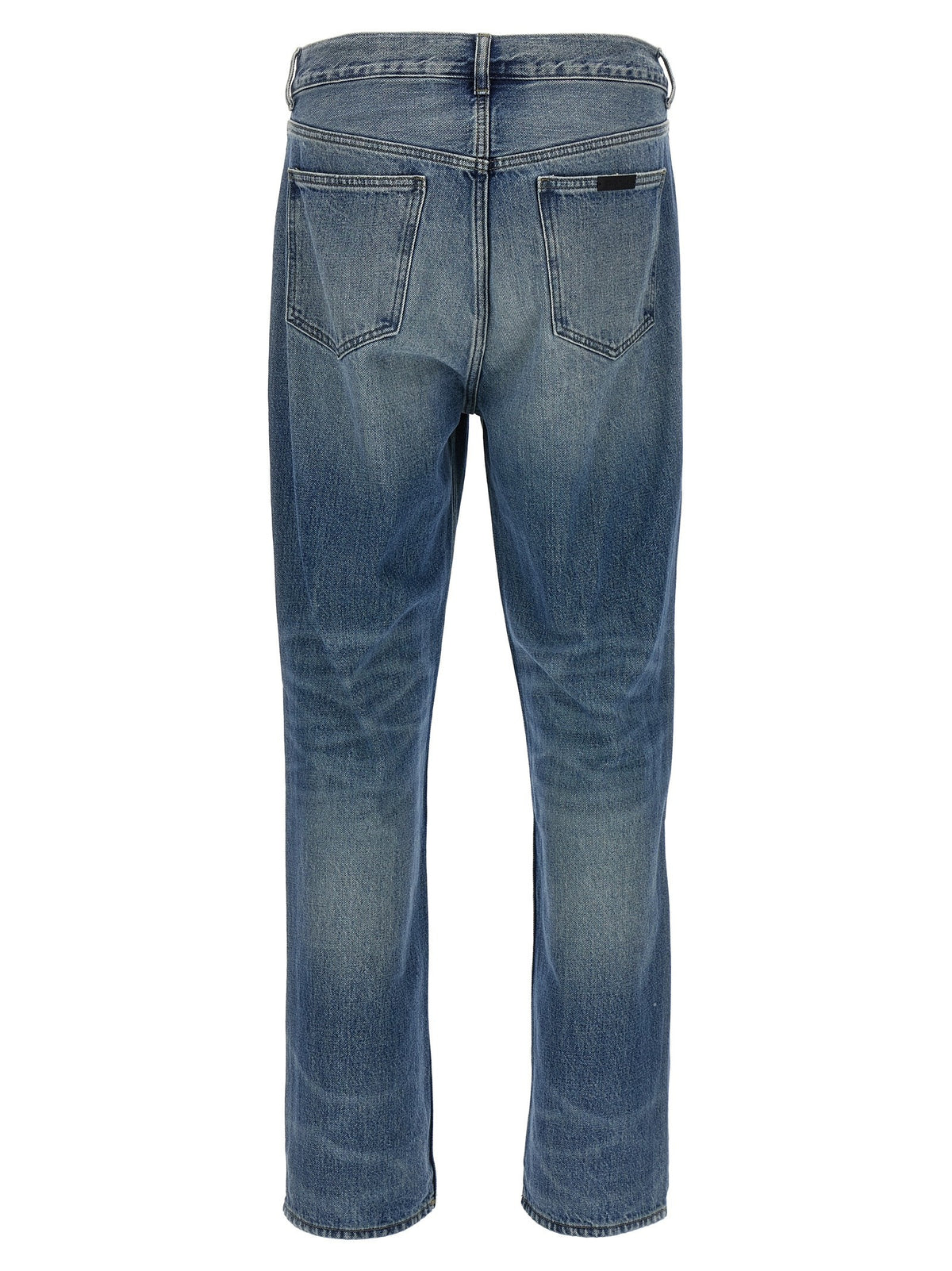 Fear of God Essentials Jeans met vijf zakken – Middenblauw