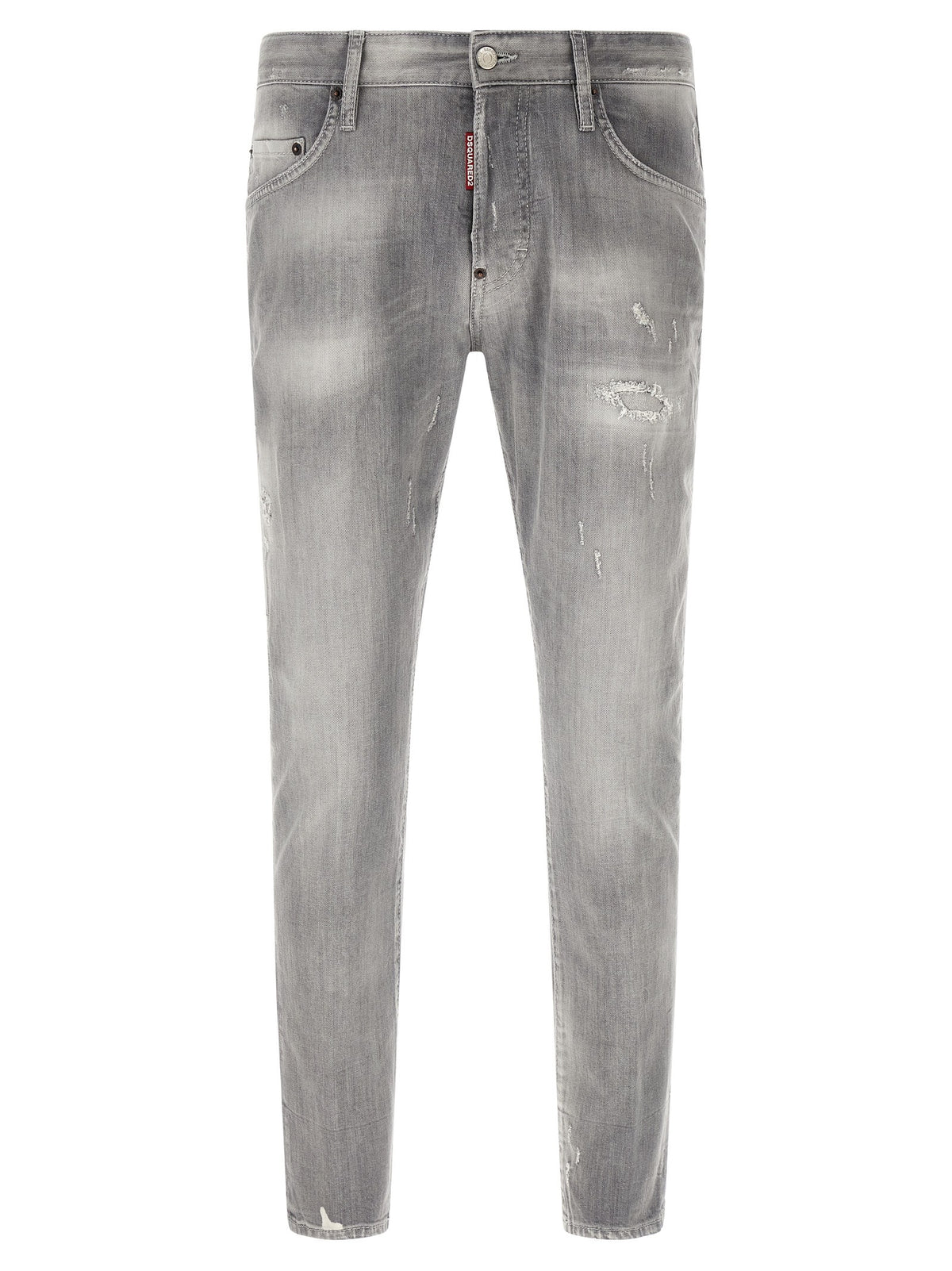 Dsquared2 Slim fit Tapered Jeans – Grijs