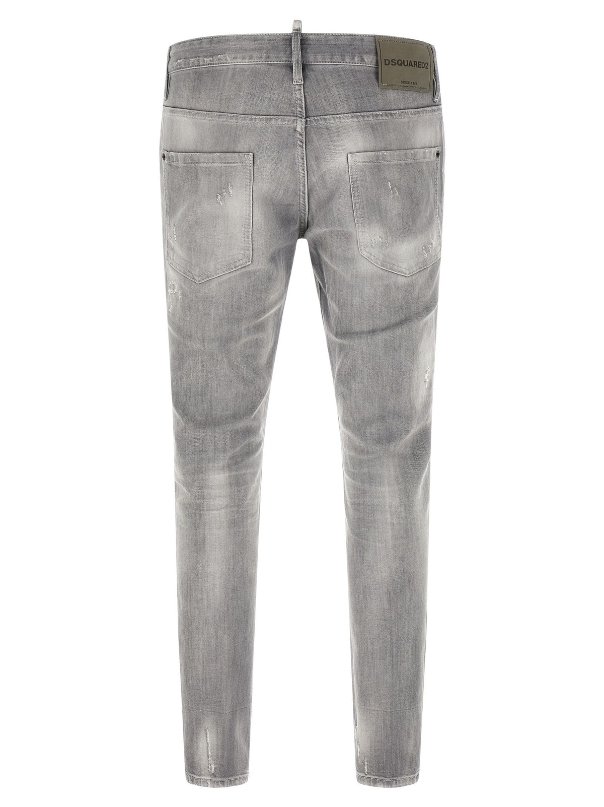 Dsquared2 Slim fit Tapered Jeans – Grijs