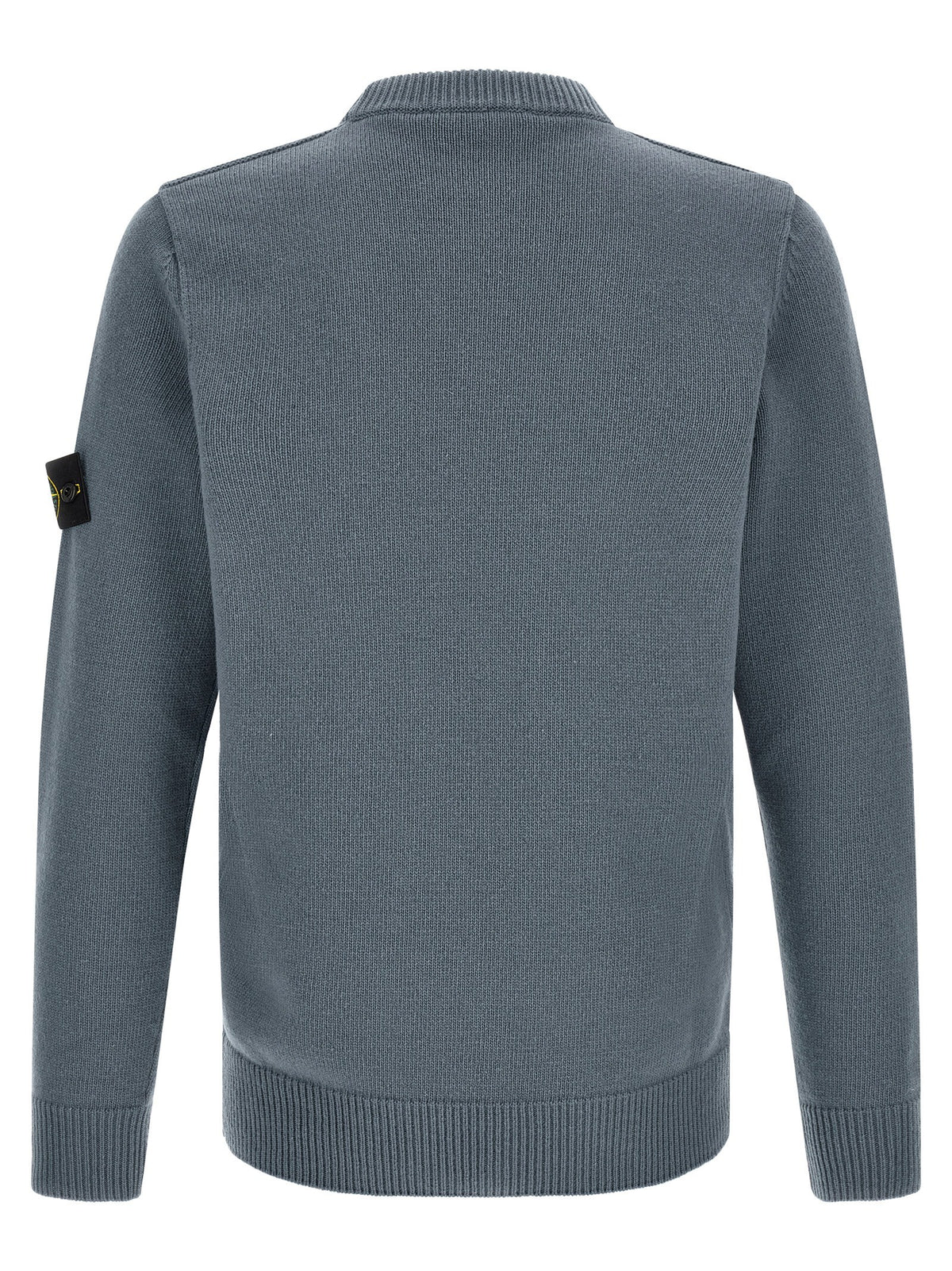 Stone Island Wollen Trui met ronde hals – Blauw