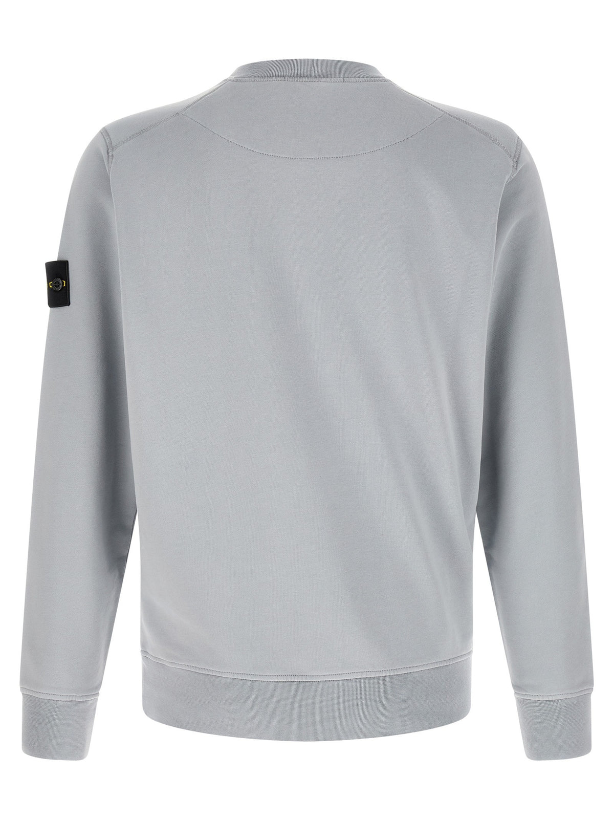 Stone Island Katoenen Sweatshirt met badge – Grijs