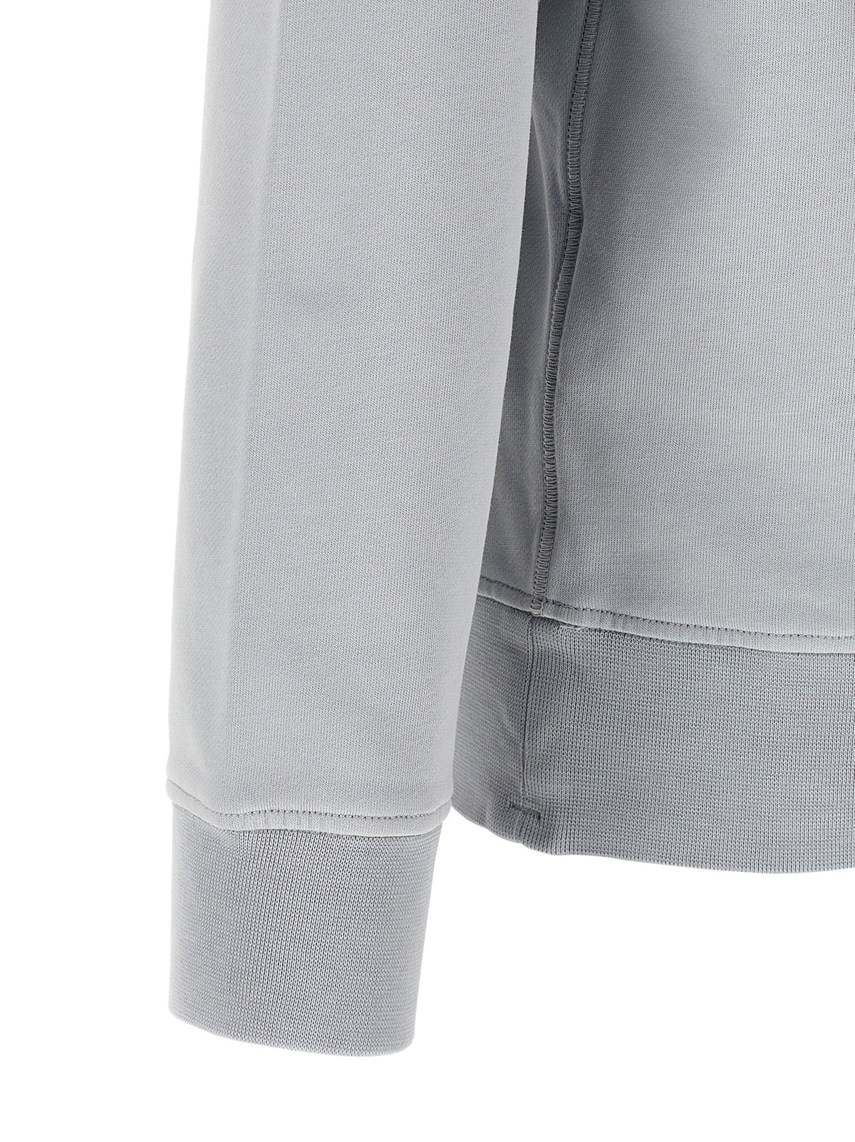 Stone Island Katoenen Sweatshirt met badge – Grijs