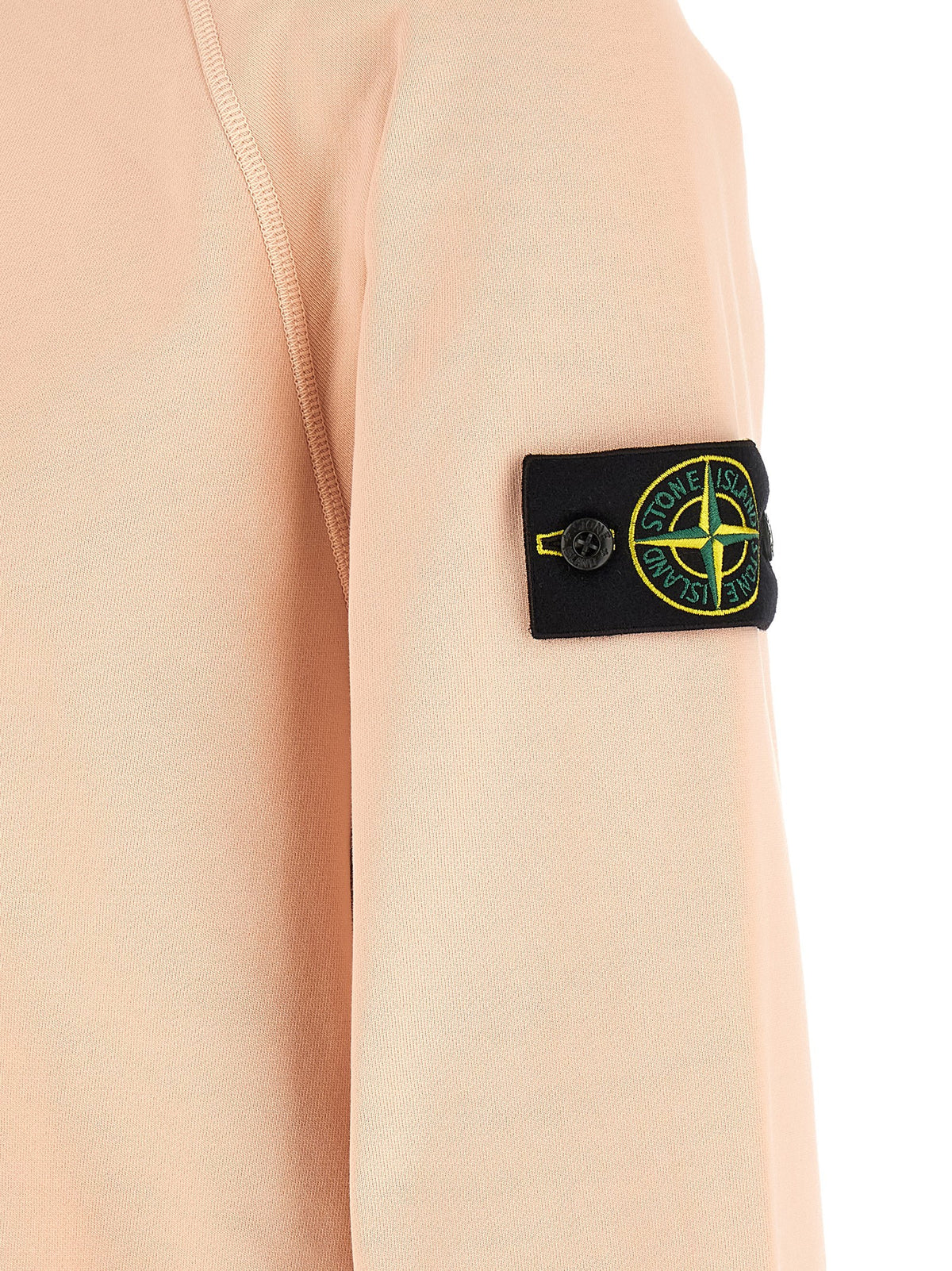 Stone Island Katoenen Sweater met raglanmouwen – Perzik