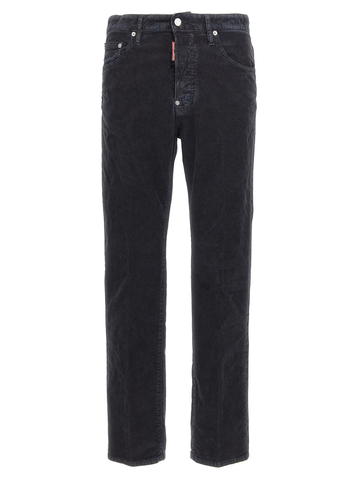 Dsquared2 642 Corduroy Broek – Marineblauw