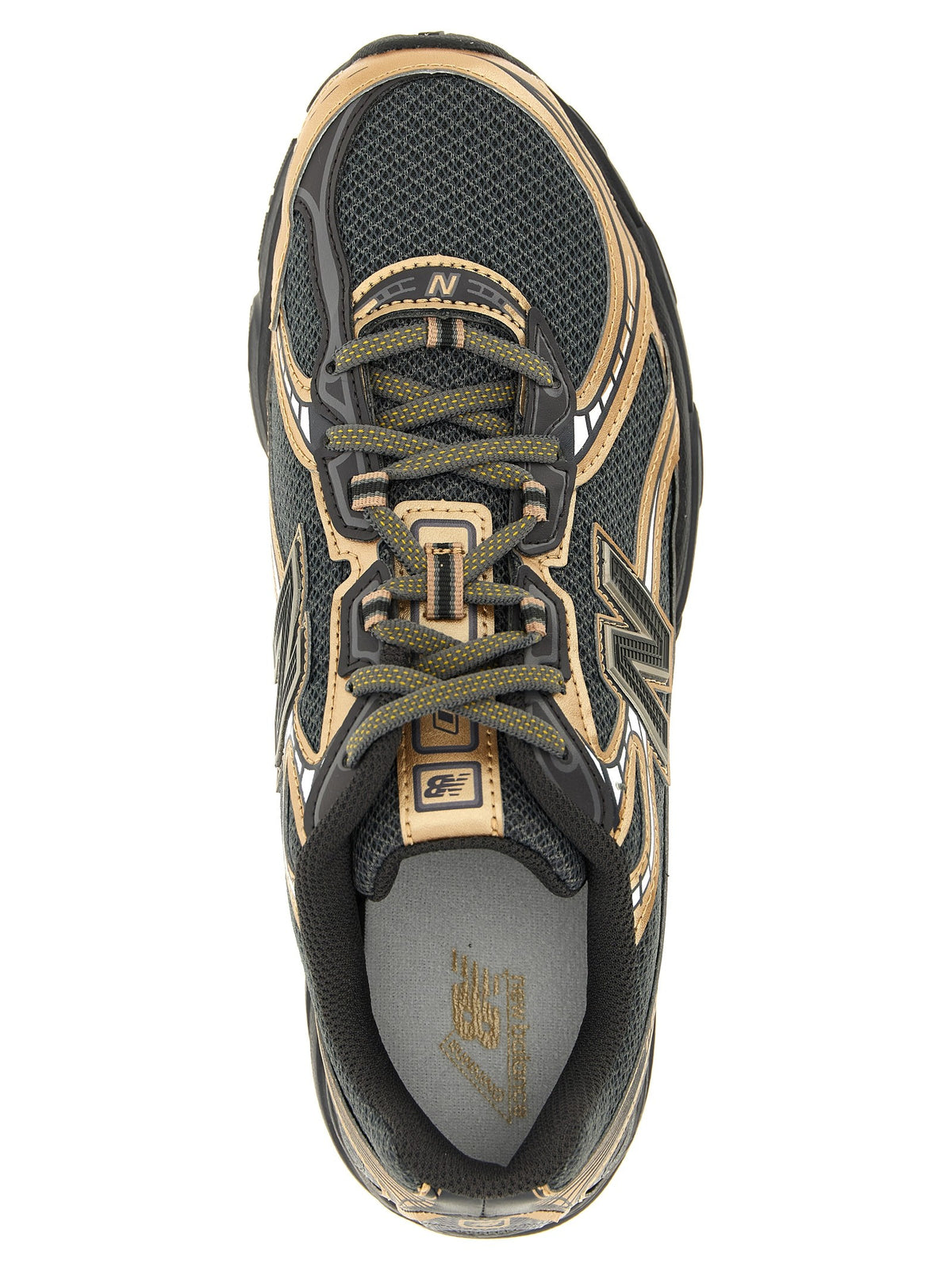 New Balance 740 Sneakers – Zwart / Brons