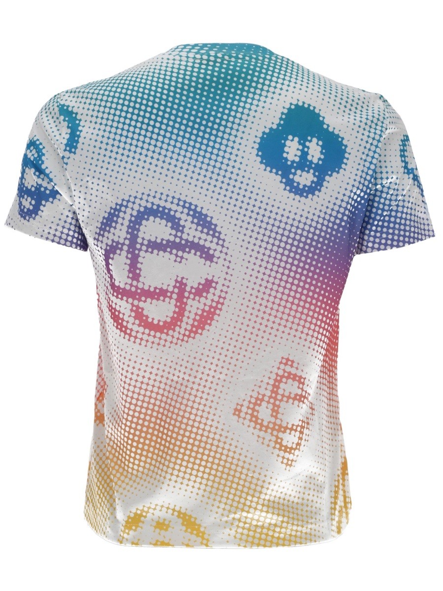 Casablanca Airbrush Smiley T-shirt – Meerkleurig