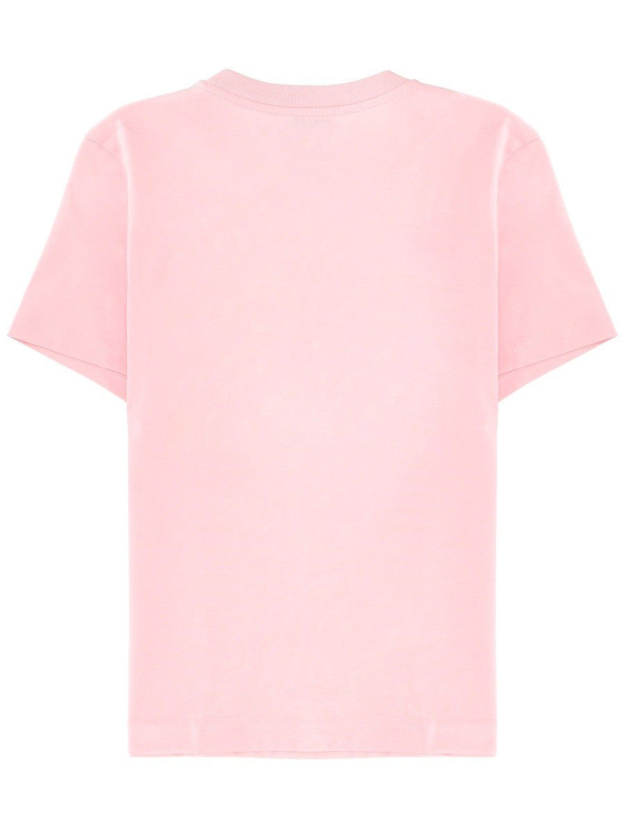 Casablanca Airbrush Smiley T-shirt – Roze