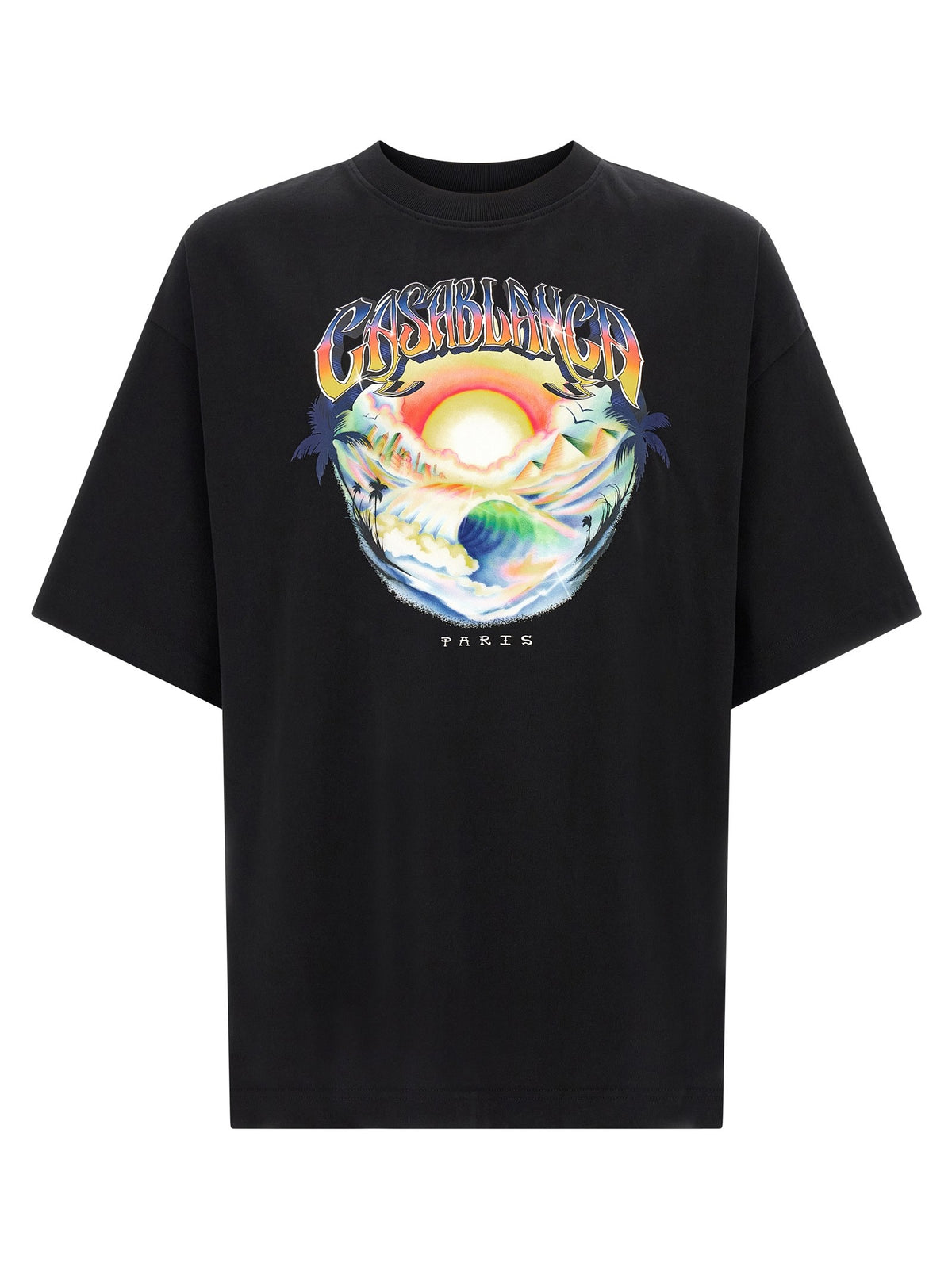 Casablanca Airspray T-shirt – Zwart