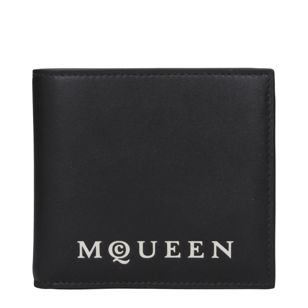 Alexander McQueen Bifold portemonnee – Zwart