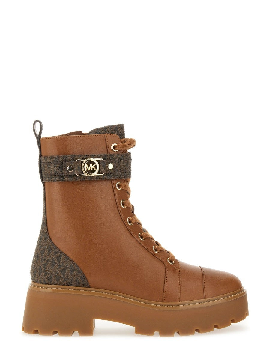 Michael Kors Mandy Enkellaarzen – Cognac