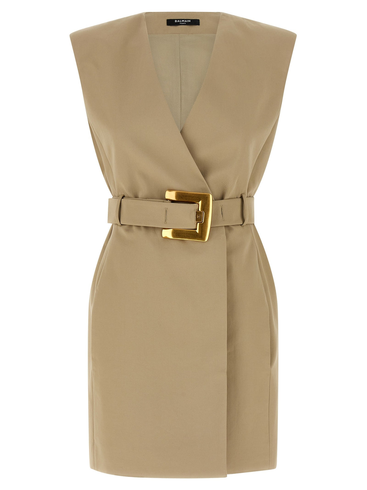 Balmain Anthem Jurk – Beige