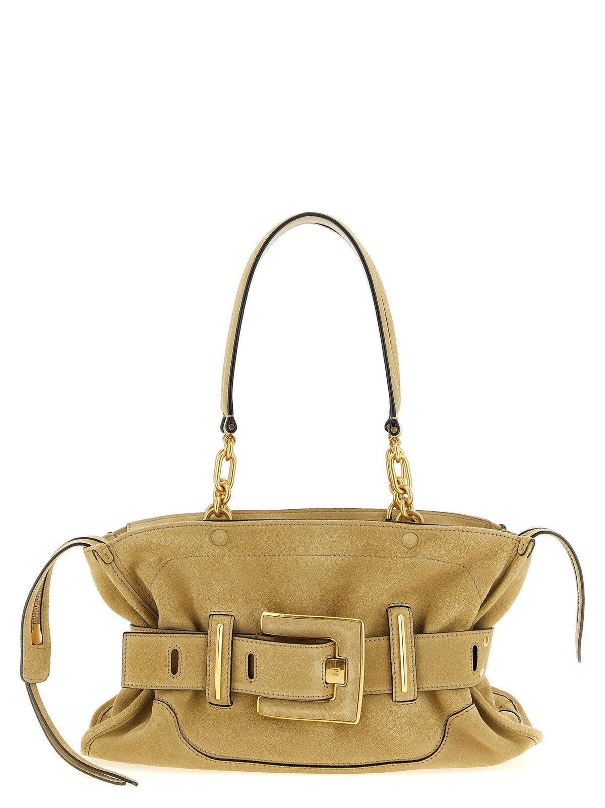 Balmain Anthem Schoudertas – Beige