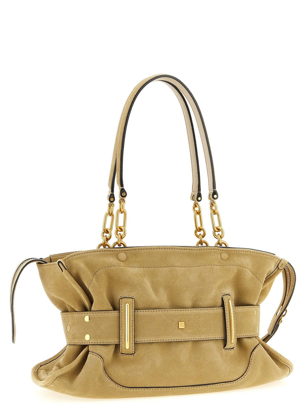 Balmain Anthem Schoudertas – Beige