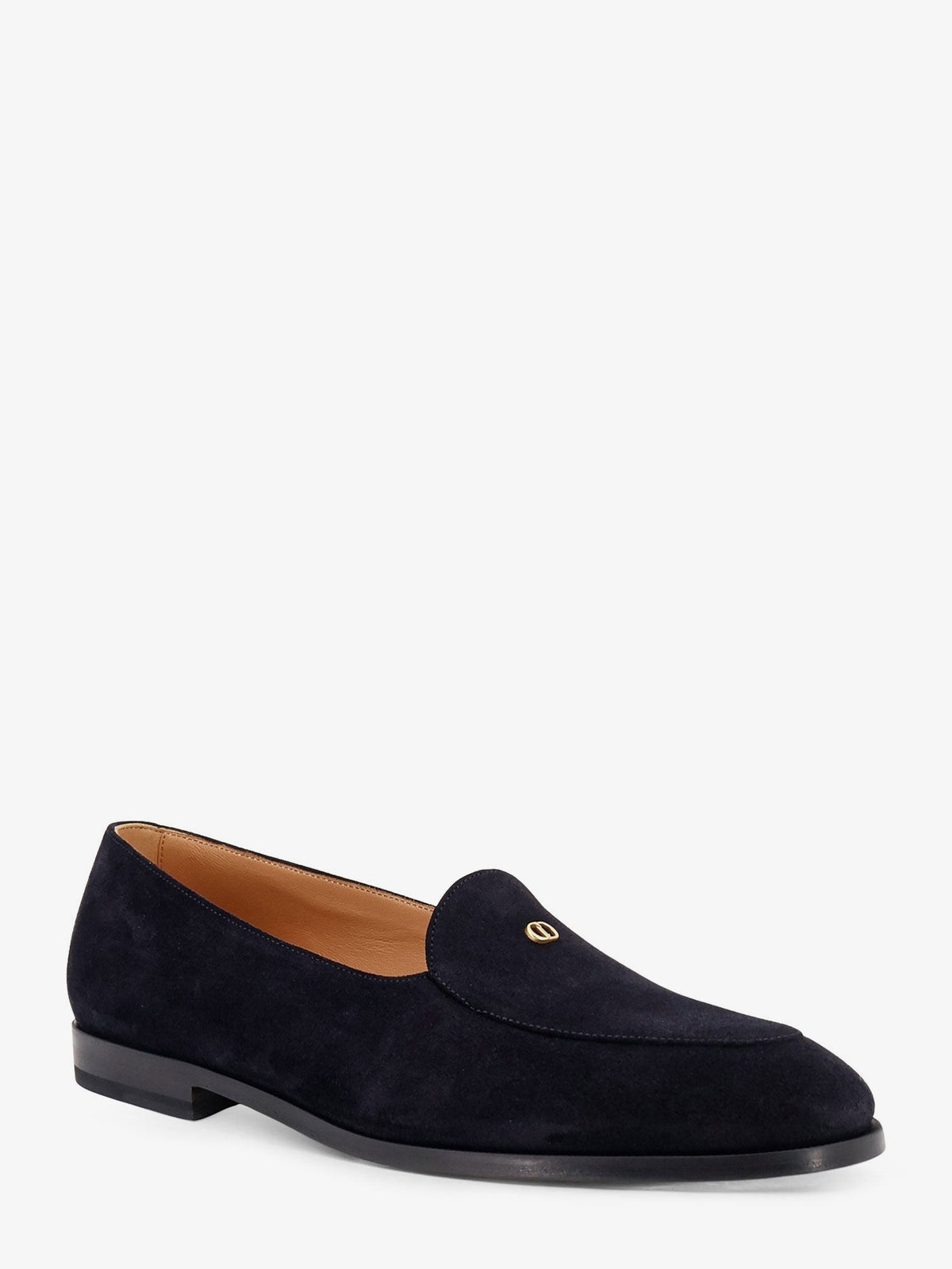 Christian Dior Antibes Suède Loafers – Marineblauw