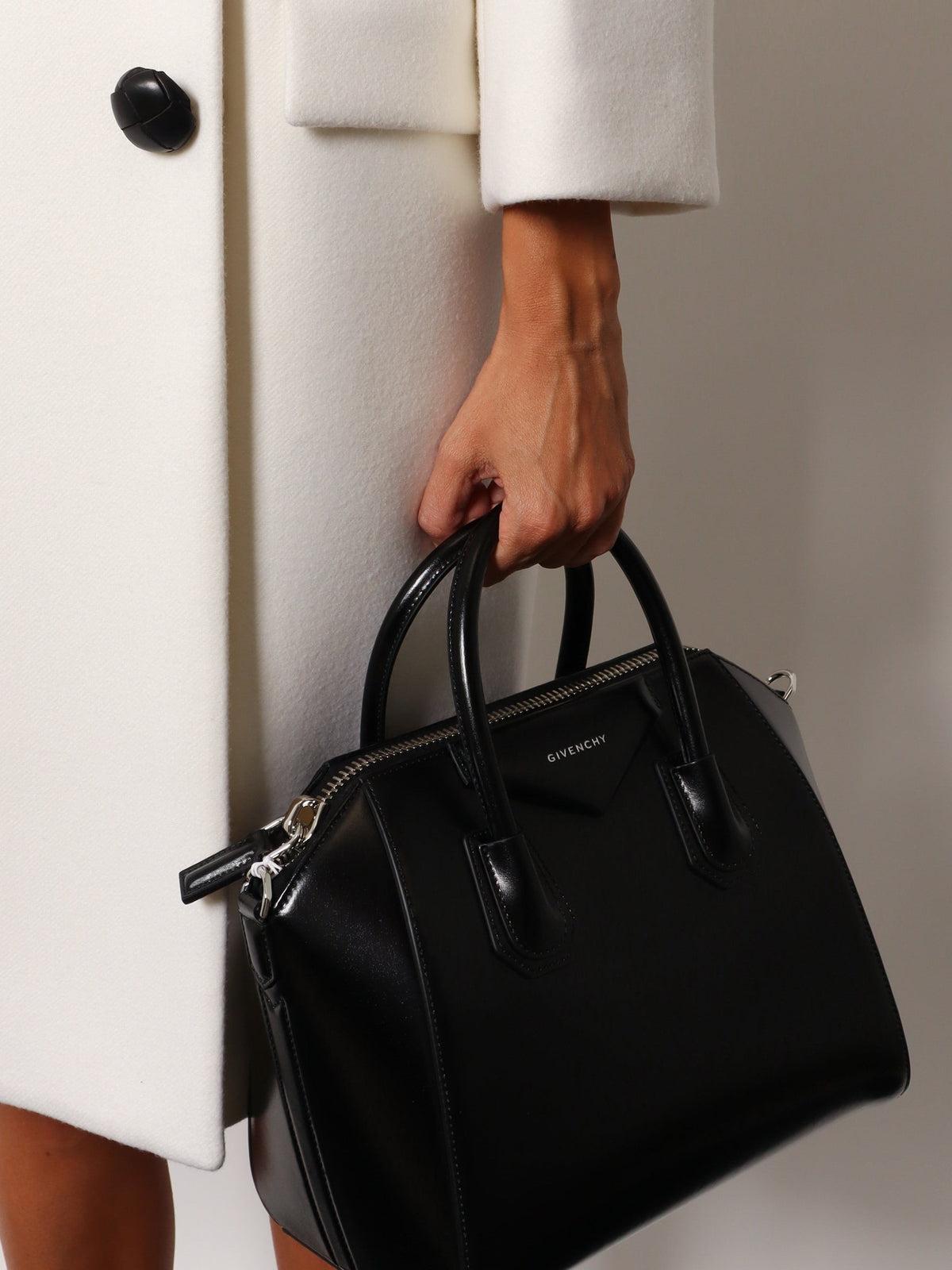 Givenchy Antigona Leren Handtas – Zwart