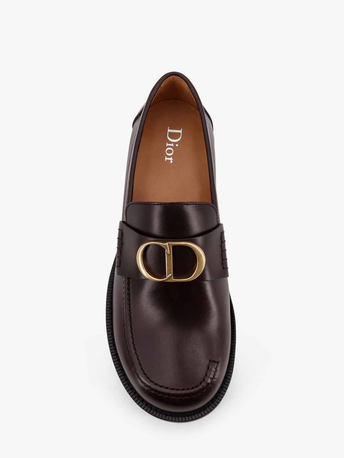 Christian Dior Archie Loafers – Donkerbruin