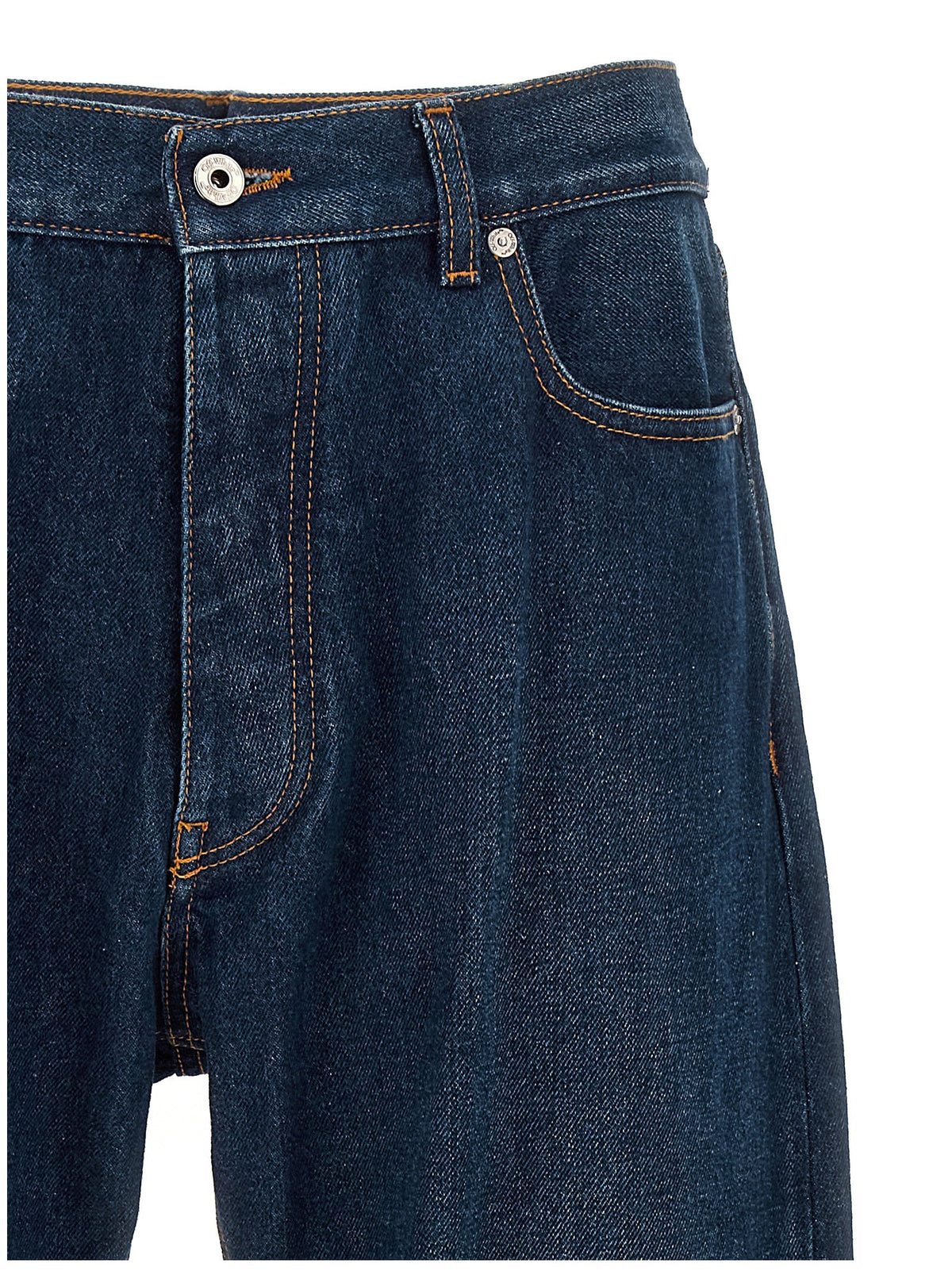 Off-White Arr Zip Skate Jeans – Donkerblauw