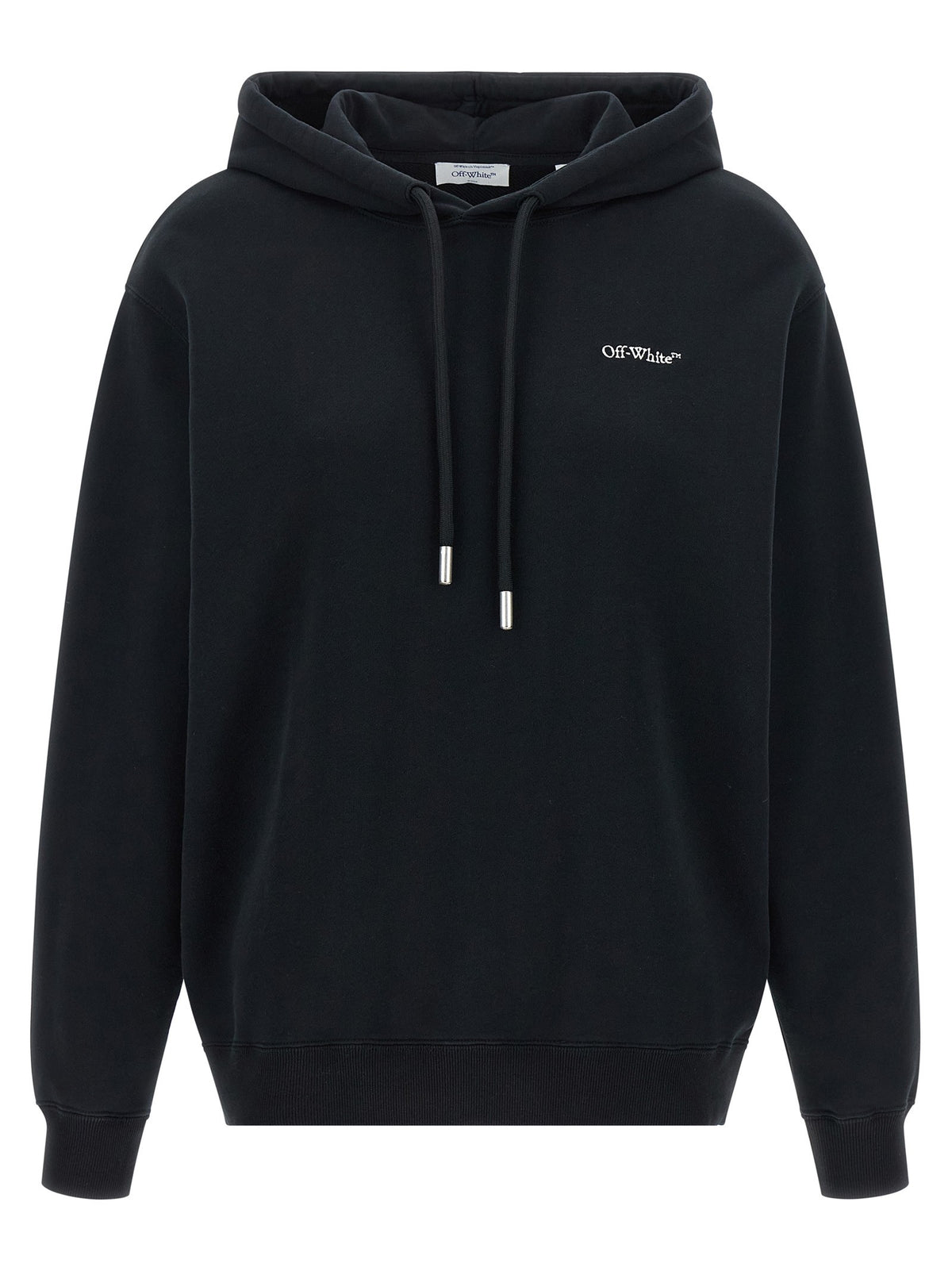 Off-White Arrow Out Flower Hoodie – Zwart