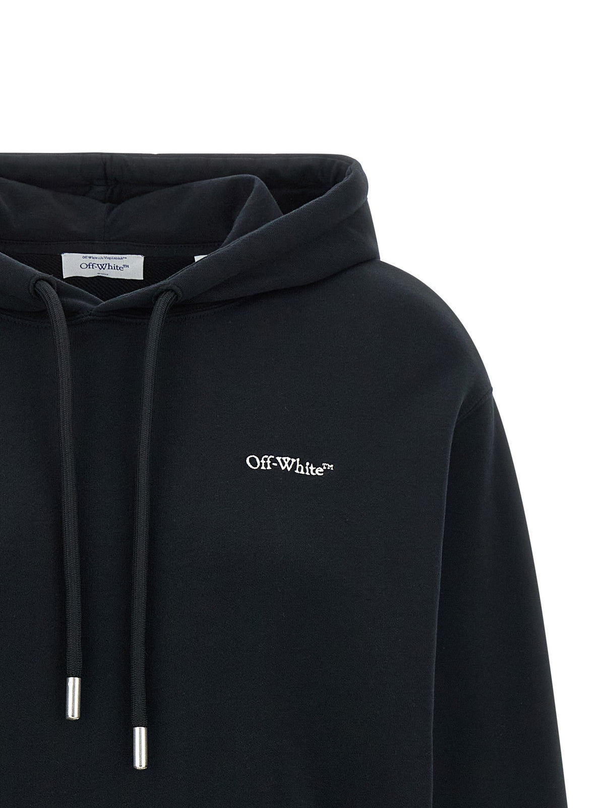 Off-White Arrow Out Flower Hoodie – Zwart