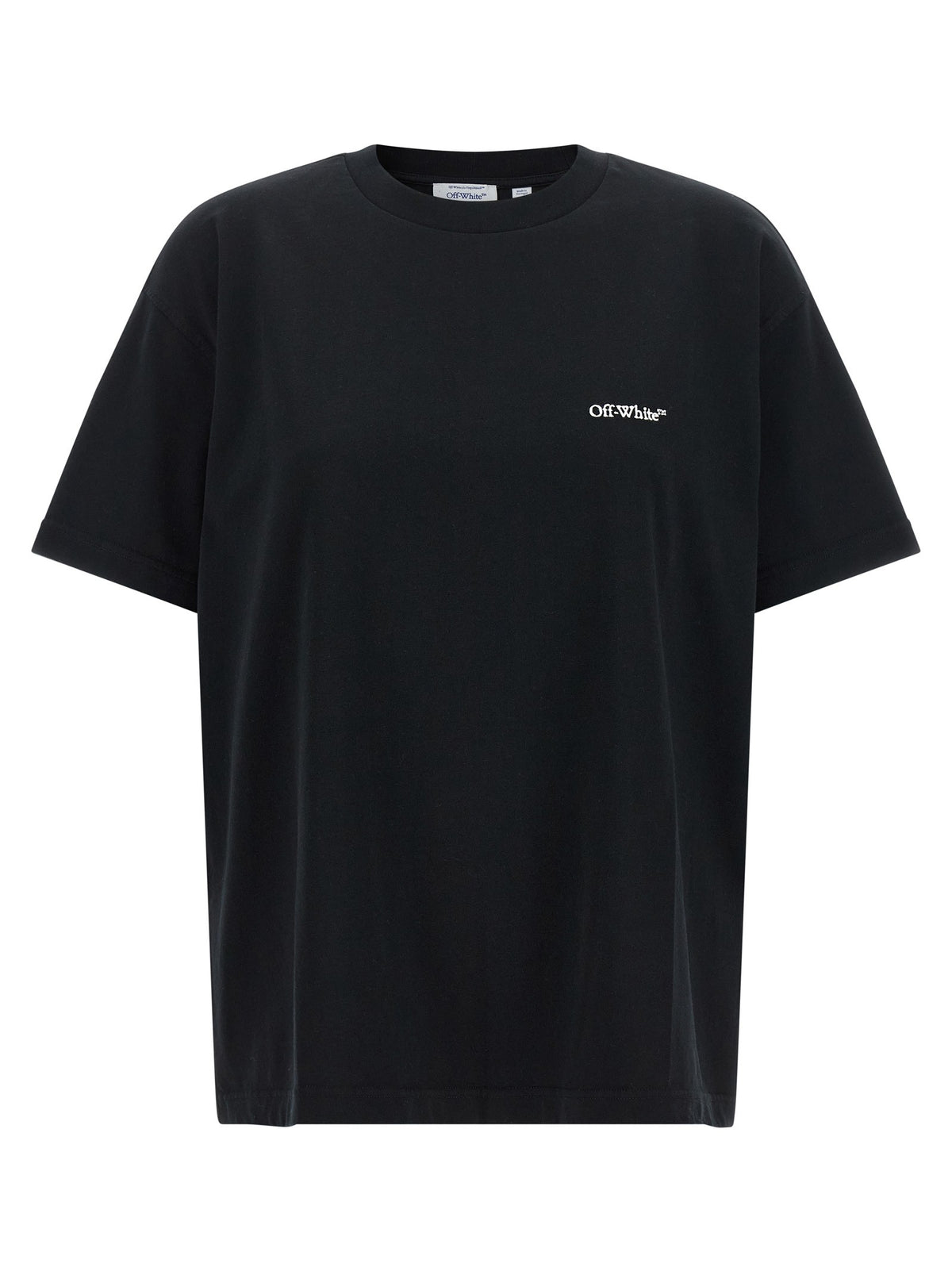 Off-White Arrow Out Flower T-shirt – Zwart