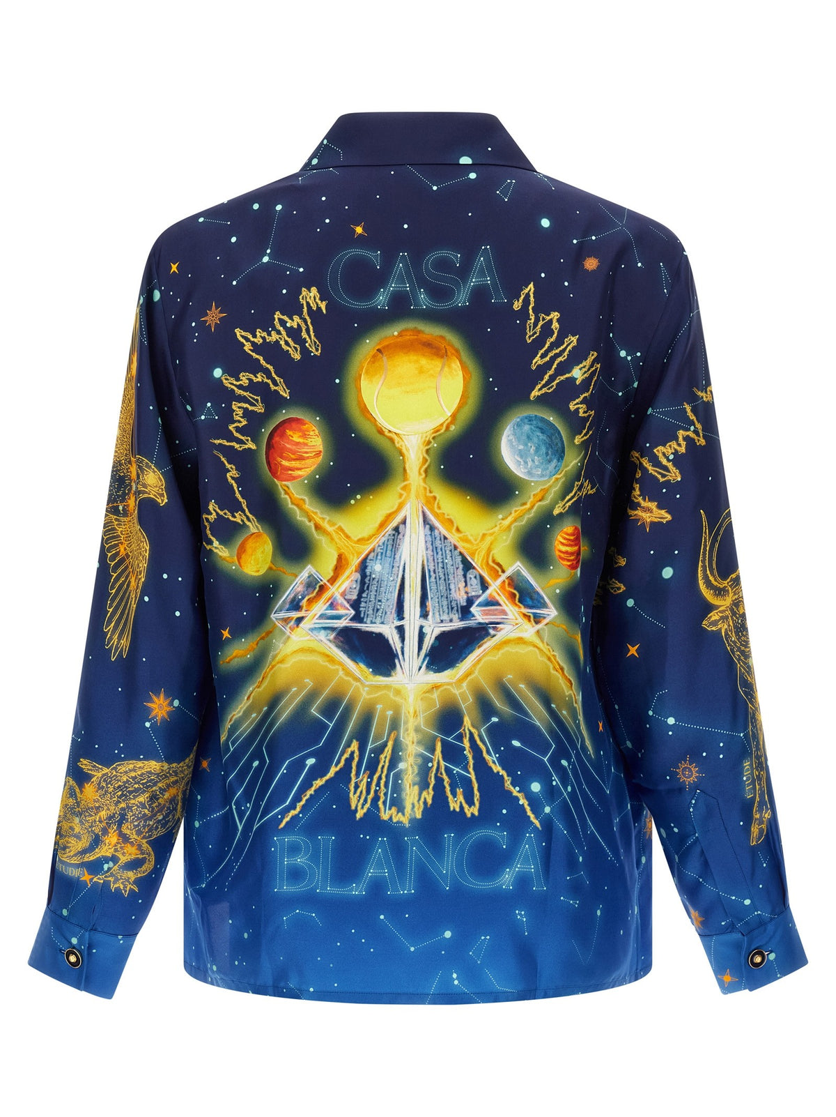 Casablanca Overhemd met Astrology-print – Meerkleurig