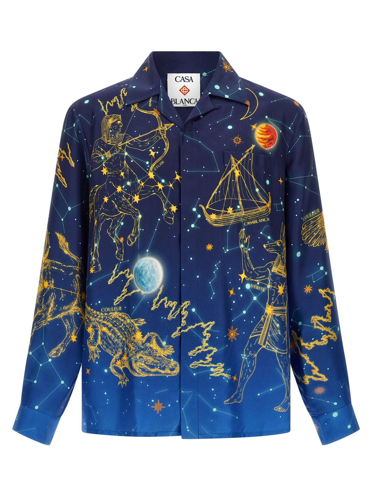 Casablanca Overhemd met Astrology-print – Meerkleurig