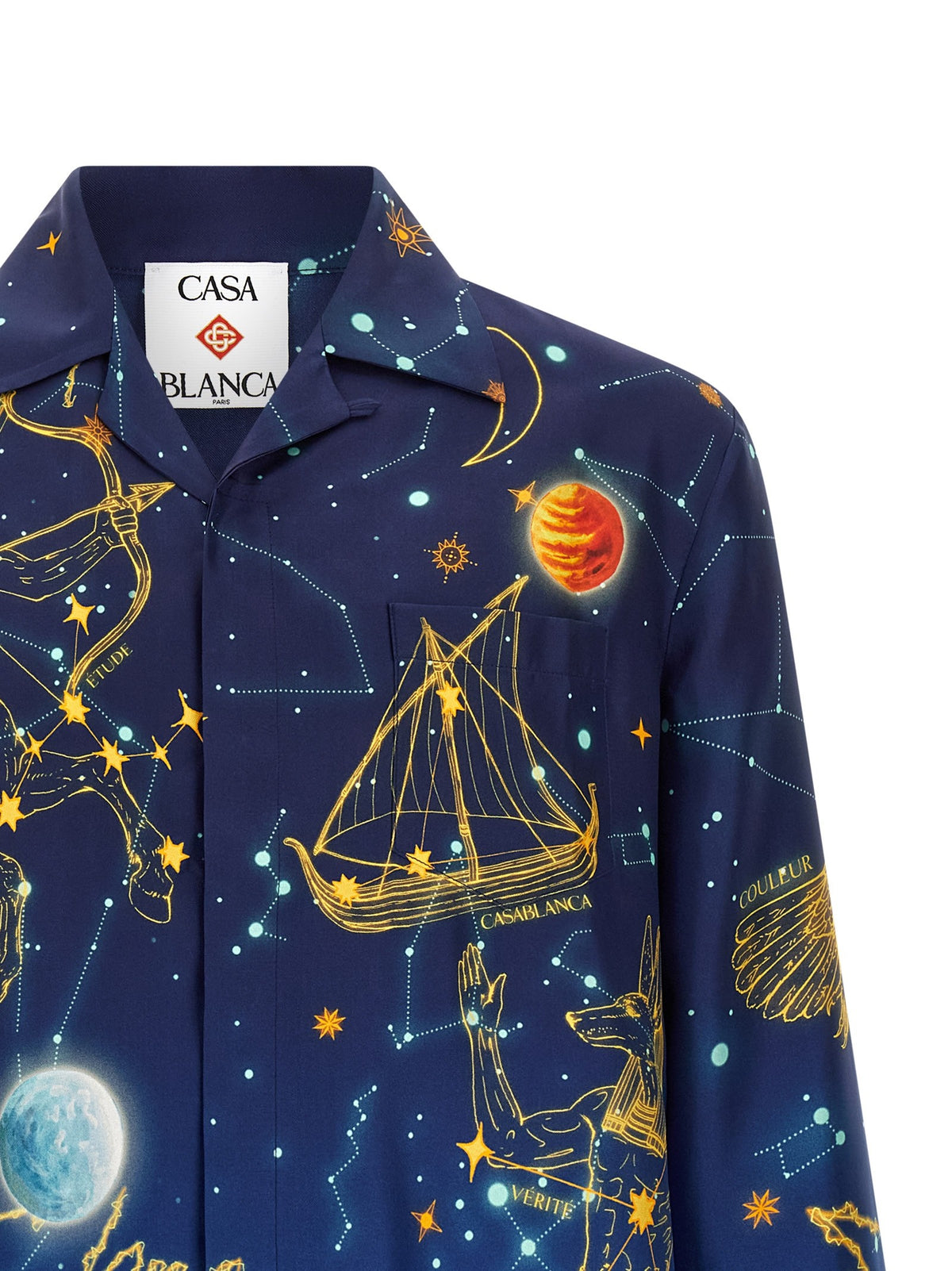 Casablanca Overhemd met Astrology-print – Meerkleurig
