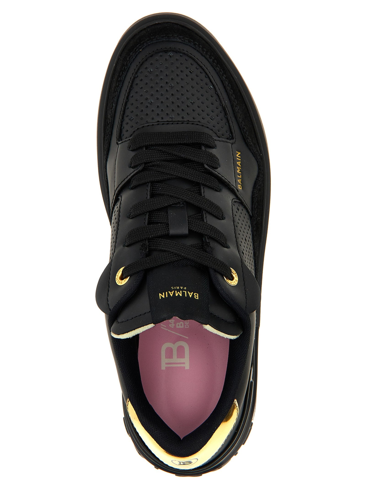 Balmain B-Court Flip Sneakers – Zwart