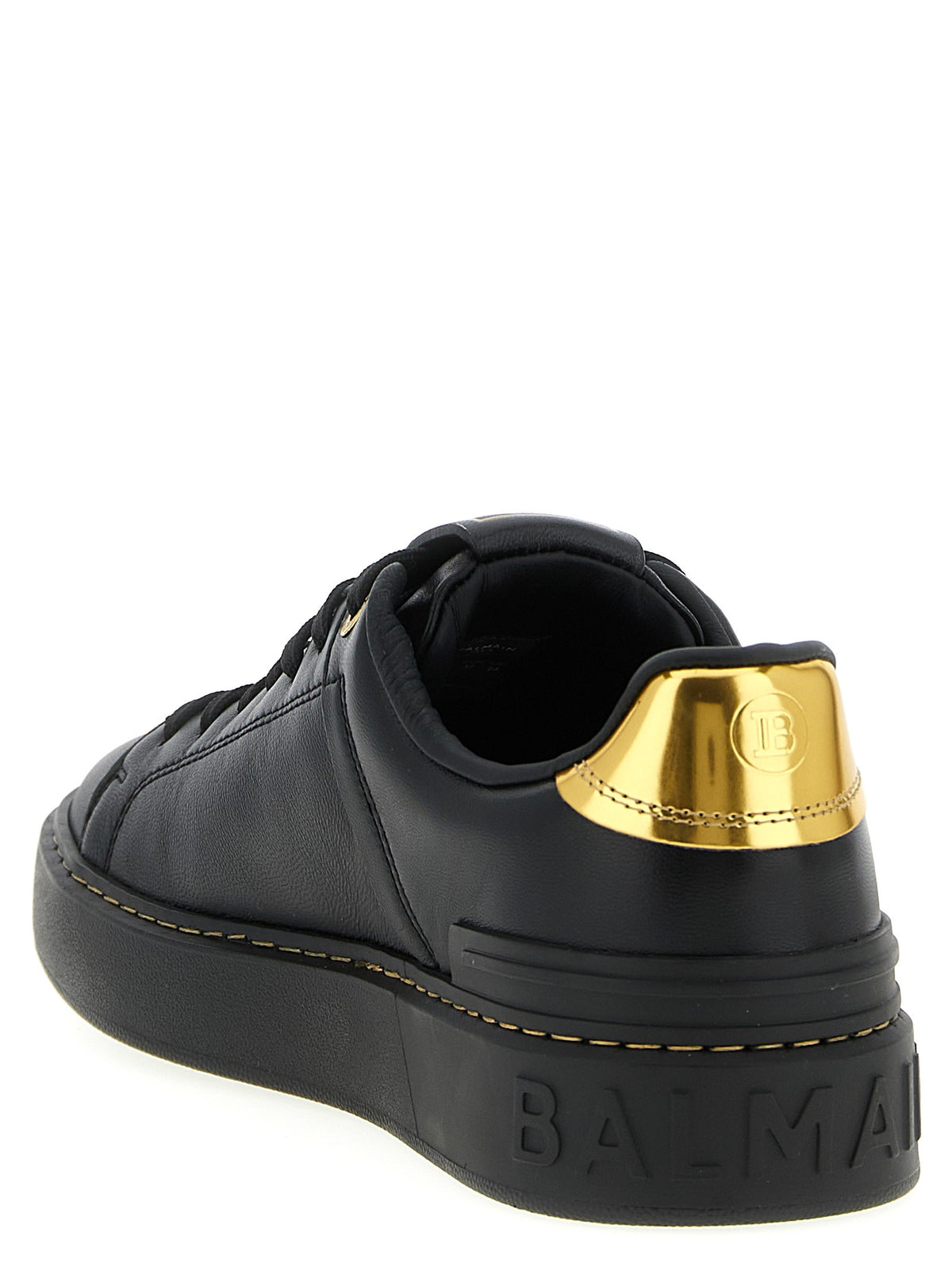 Balmain B-Court Sneakers – Zwart