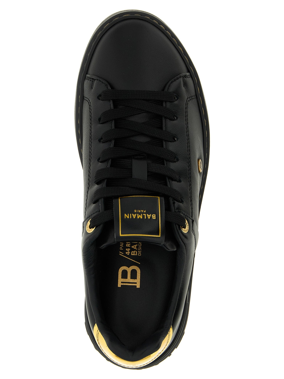 Balmain B-Court Sneakers – Zwart