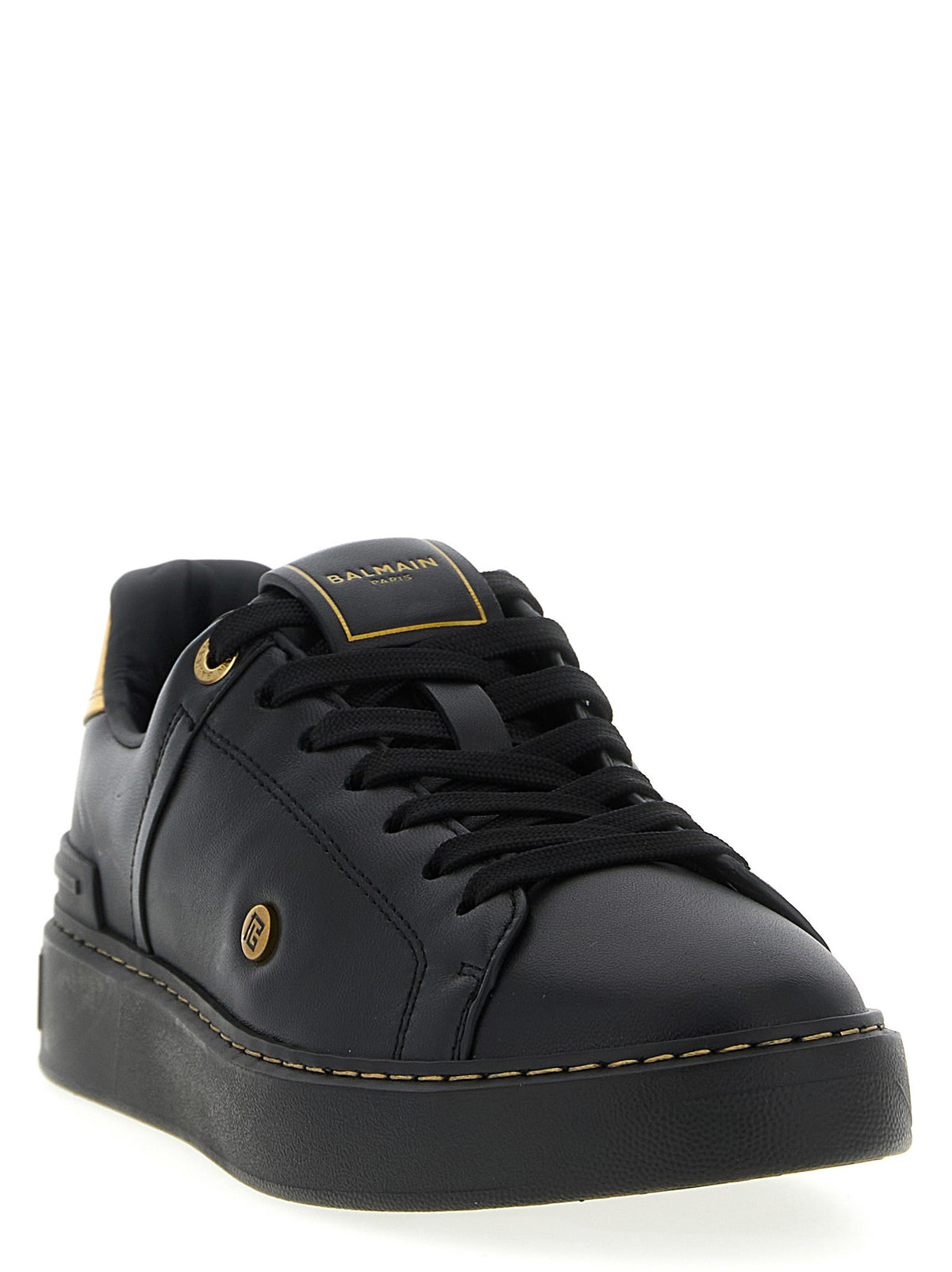 Balmain B-Court Sneakers – Zwart