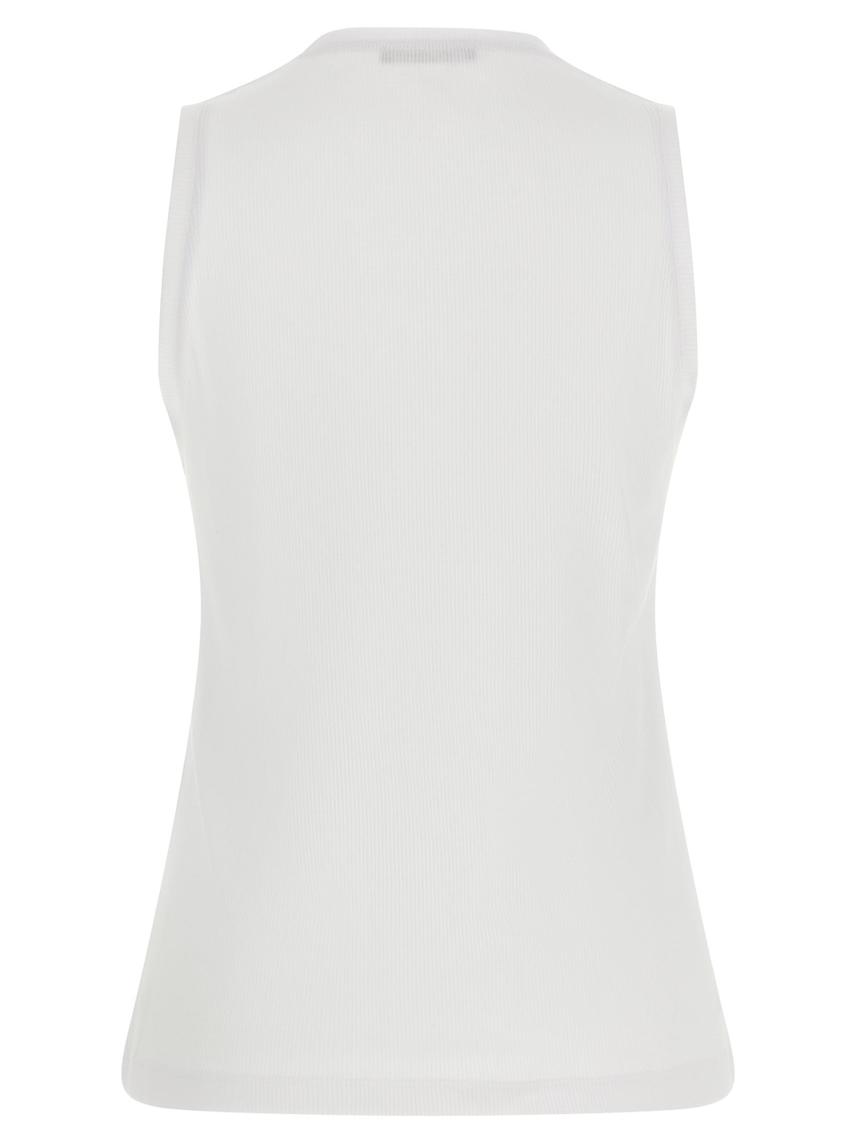 Balmain Tanktop met logo – Wit